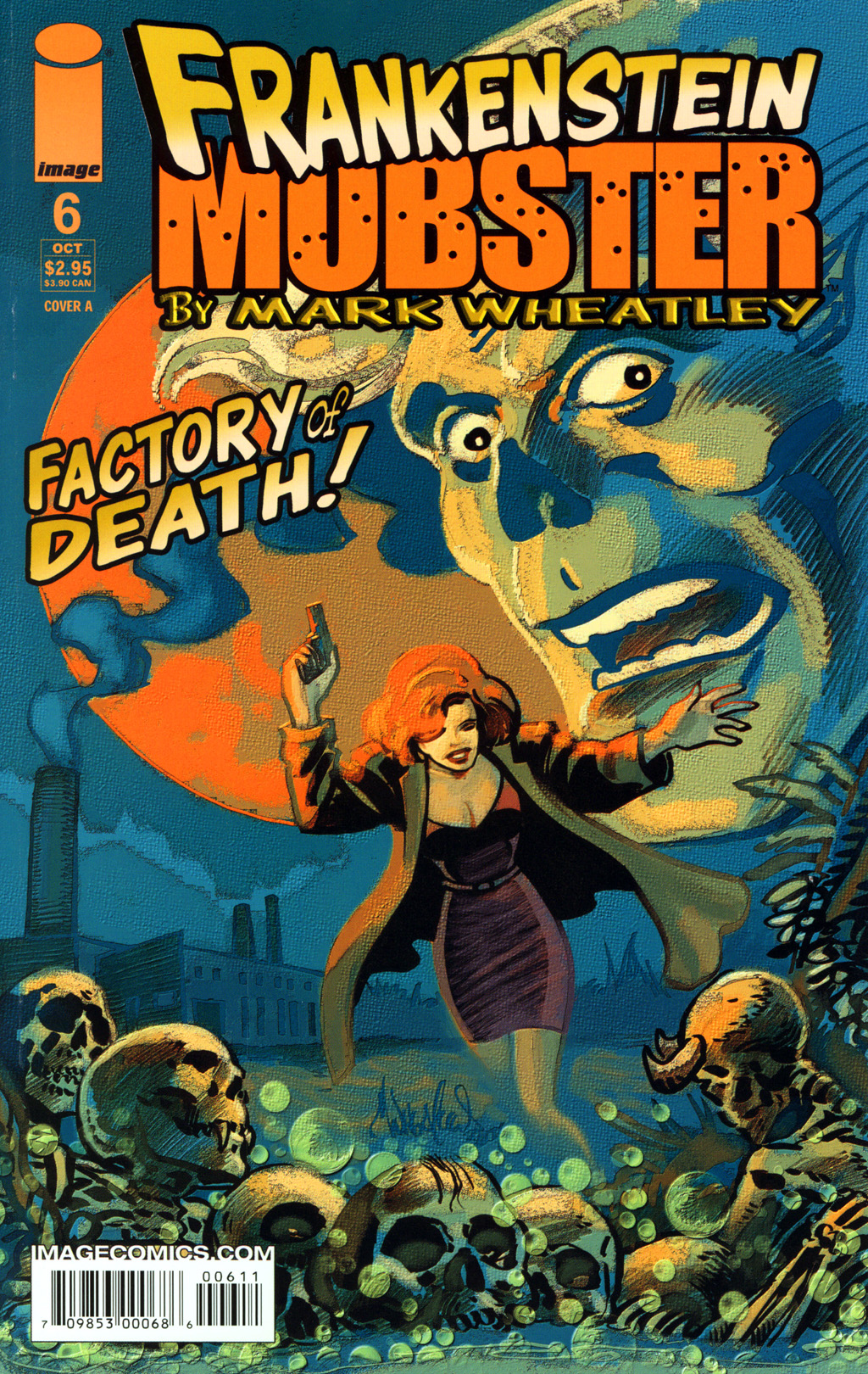 Read online Frankenstein Mobster comic -  Issue #6 - 1