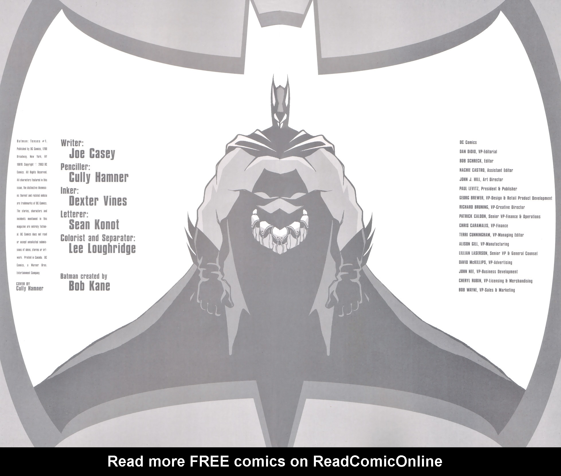 Read online Batman: Tenses comic -  Issue #1 - 3