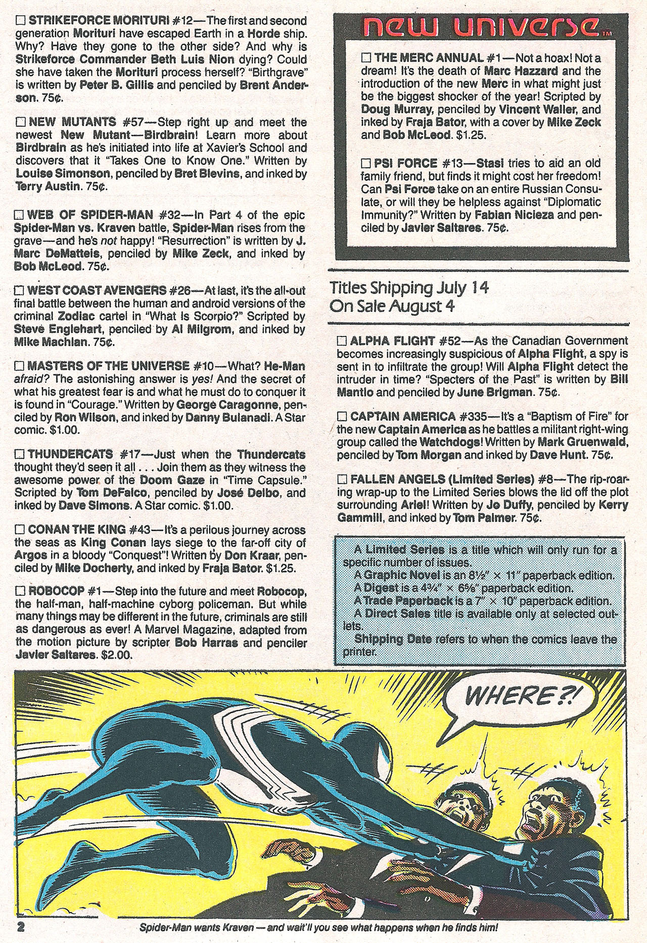 Read online Marvel Age comic -  Issue #55 - 4