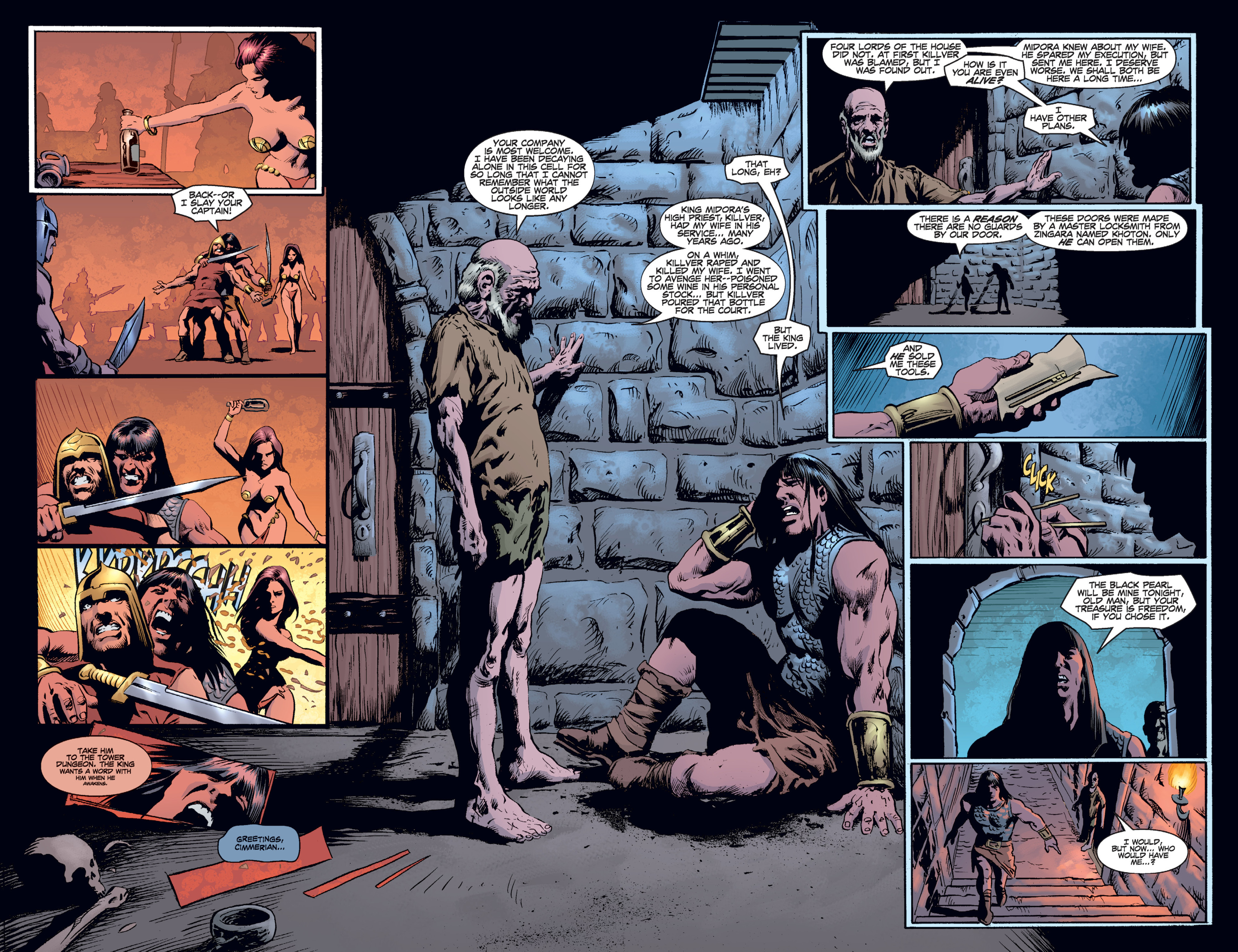 Read online Conan: The Daughters of Midora and Other Stories comic -  Issue # TPB - 24