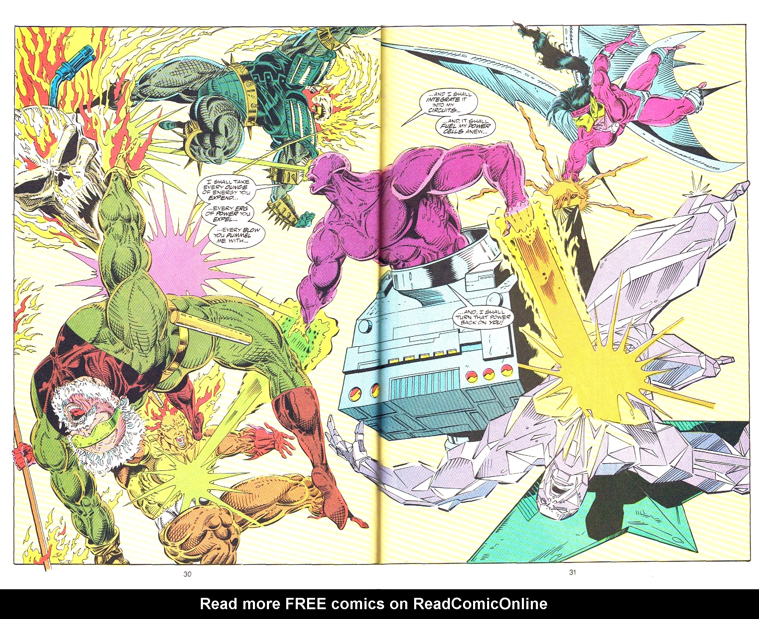 Read online Guardians of the Galaxy (1990) comic -  Issue # _Annual 2 - 31
