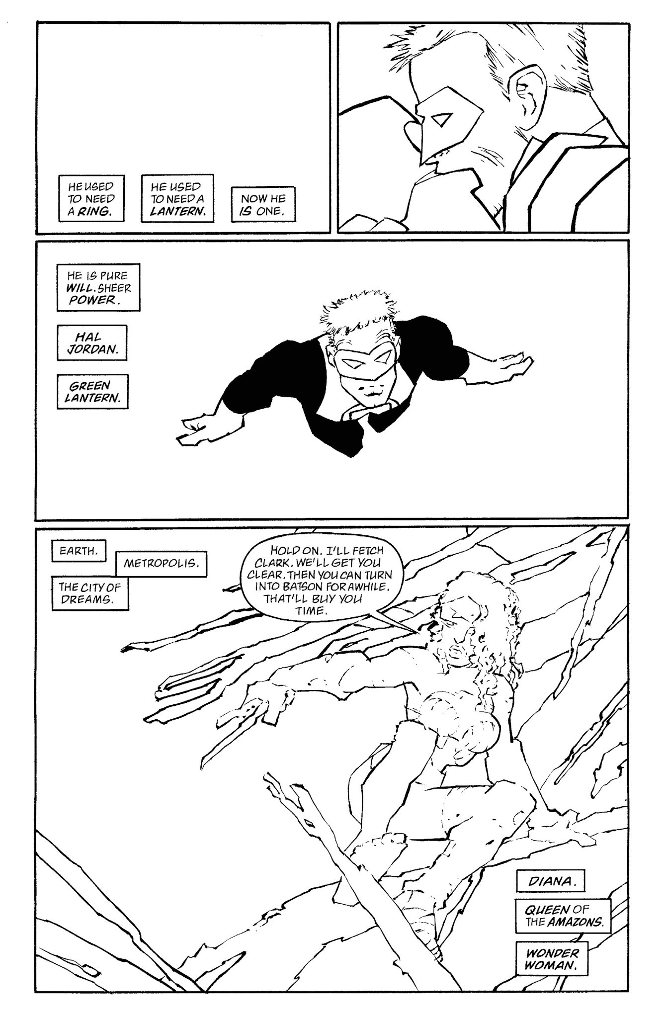 Read online Batman Noir: The Dark Knight Strikes Again comic -  Issue # TPB (Part 2) - 62