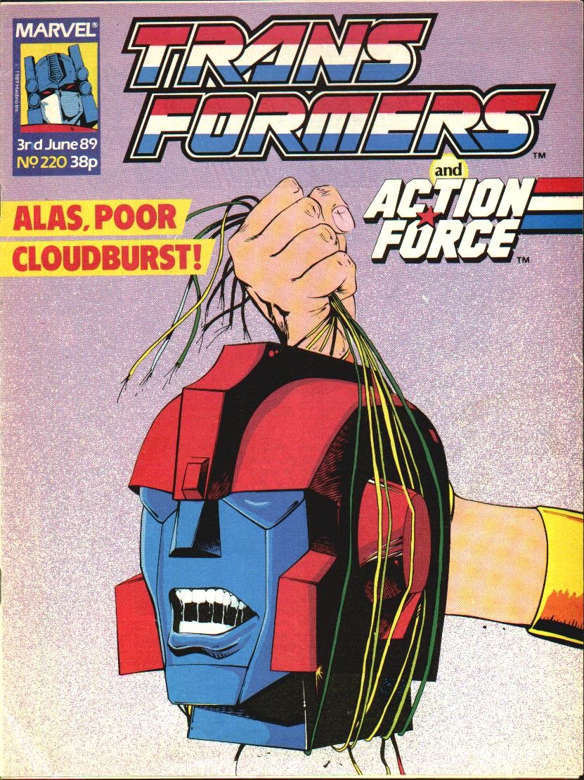 Read online The Transformers (UK) comic -  Issue #220 - 1