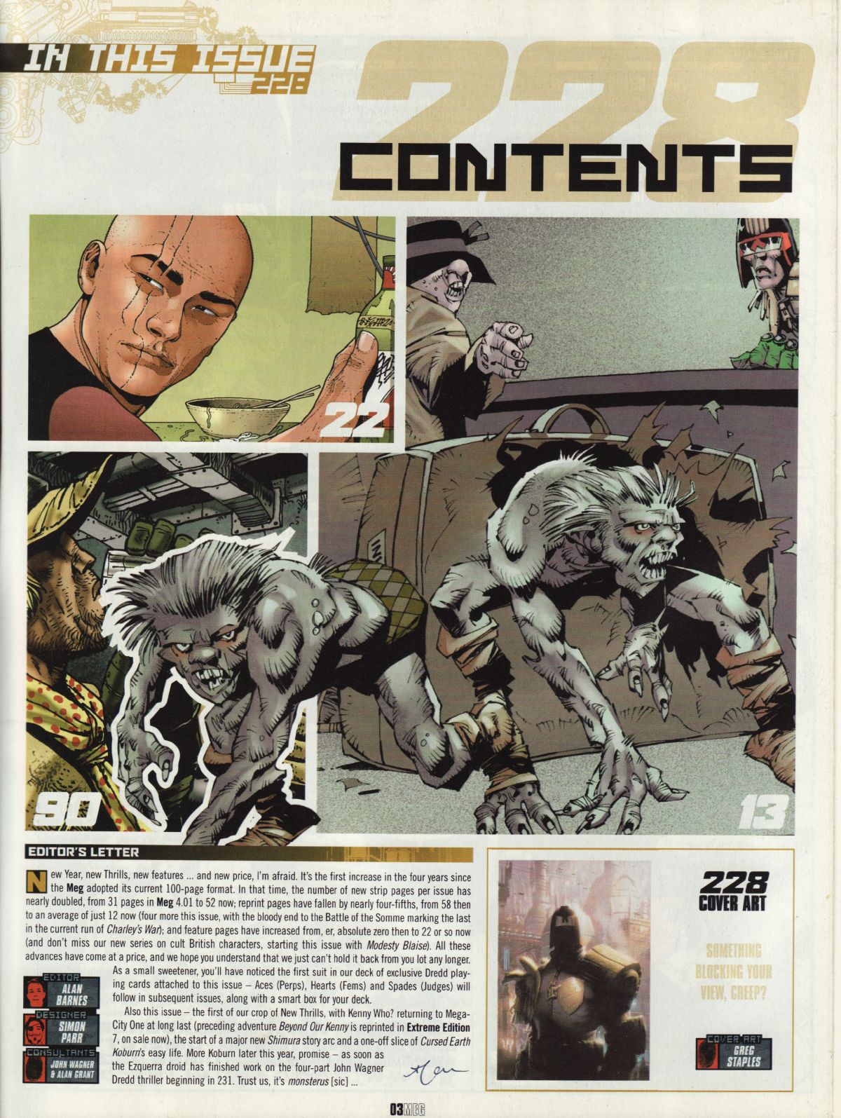 Read online Judge Dredd Megazine (Vol. 5) comic -  Issue #228 - 3