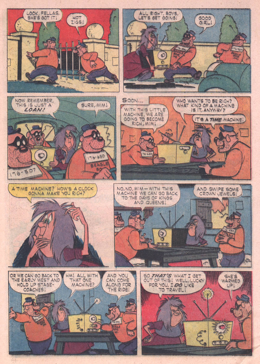 Read online Walt Disney THE BEAGLE BOYS comic -  Issue #1 - 21