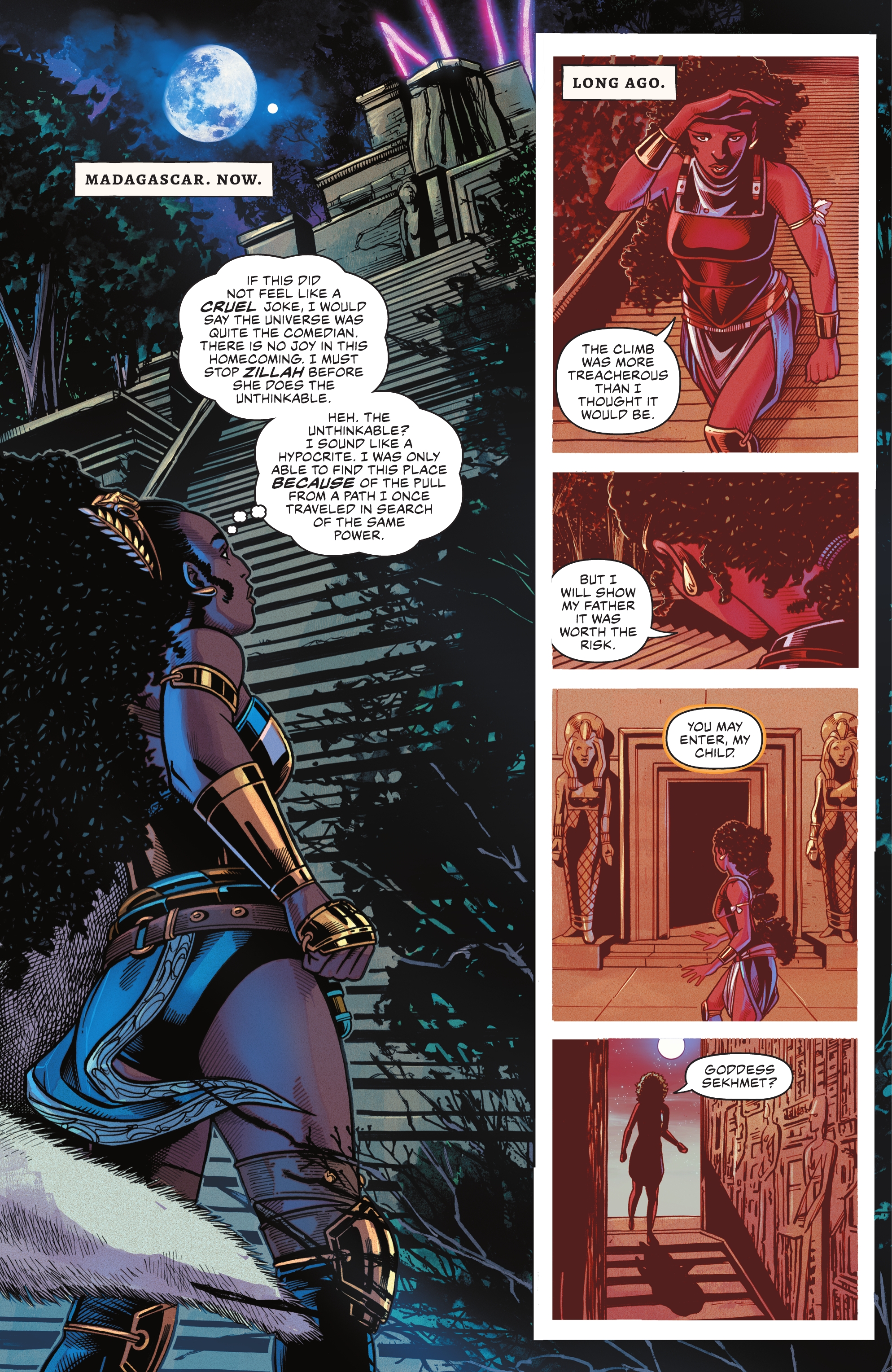 Read online Nubia: Queen of the Amazons comic -  Issue #4 - 3