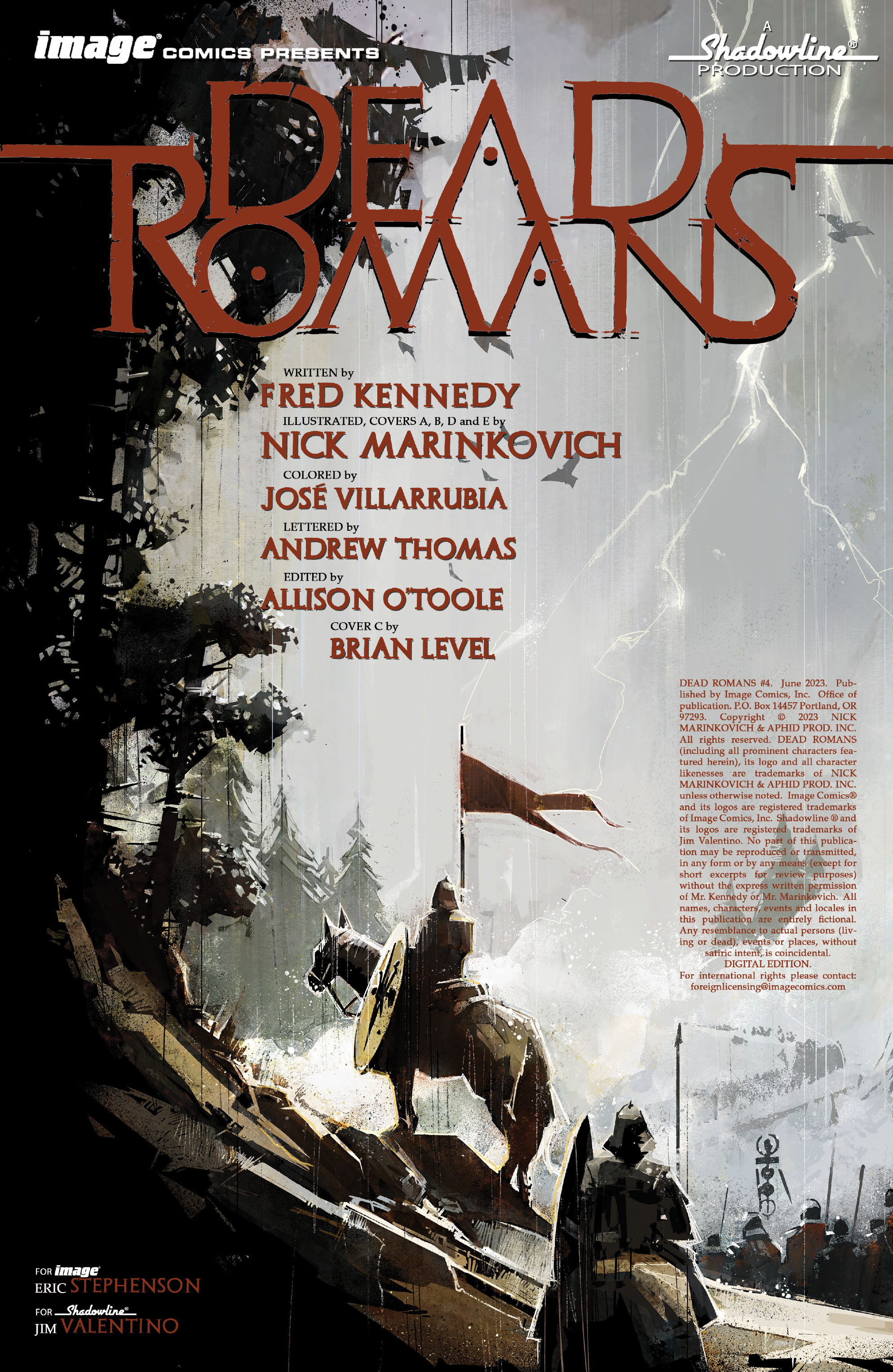 Read online Dead Romans comic -  Issue #4 - 2