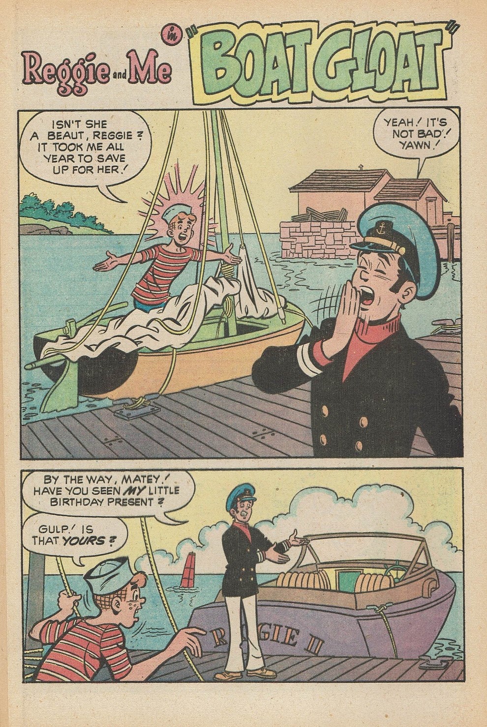 Read online Reggie and Me (1966) comic -  Issue #59 - 20