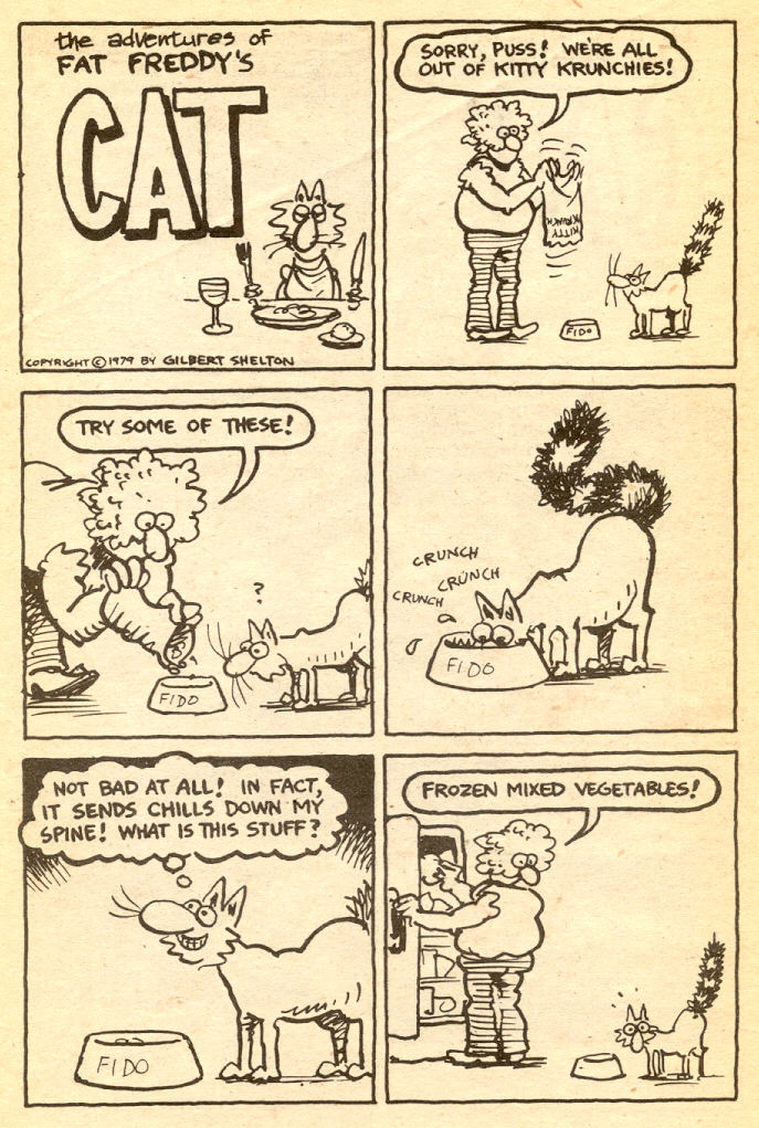 Read online Adventures of Fat Freddy's Cat comic -  Issue #5 - 31