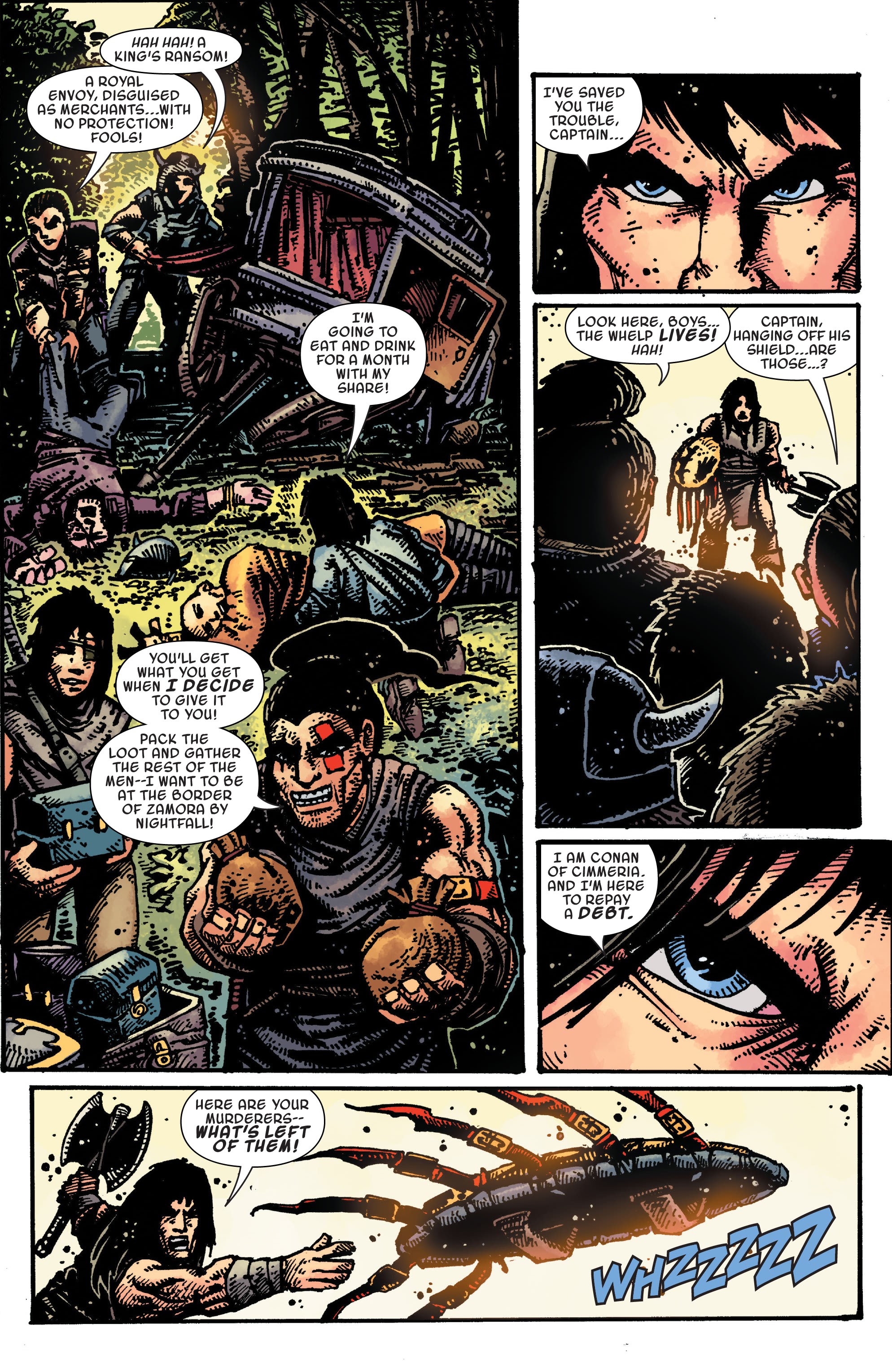 Read online Conan: Exodus And Other Tales comic -  Issue # TPB - 87
