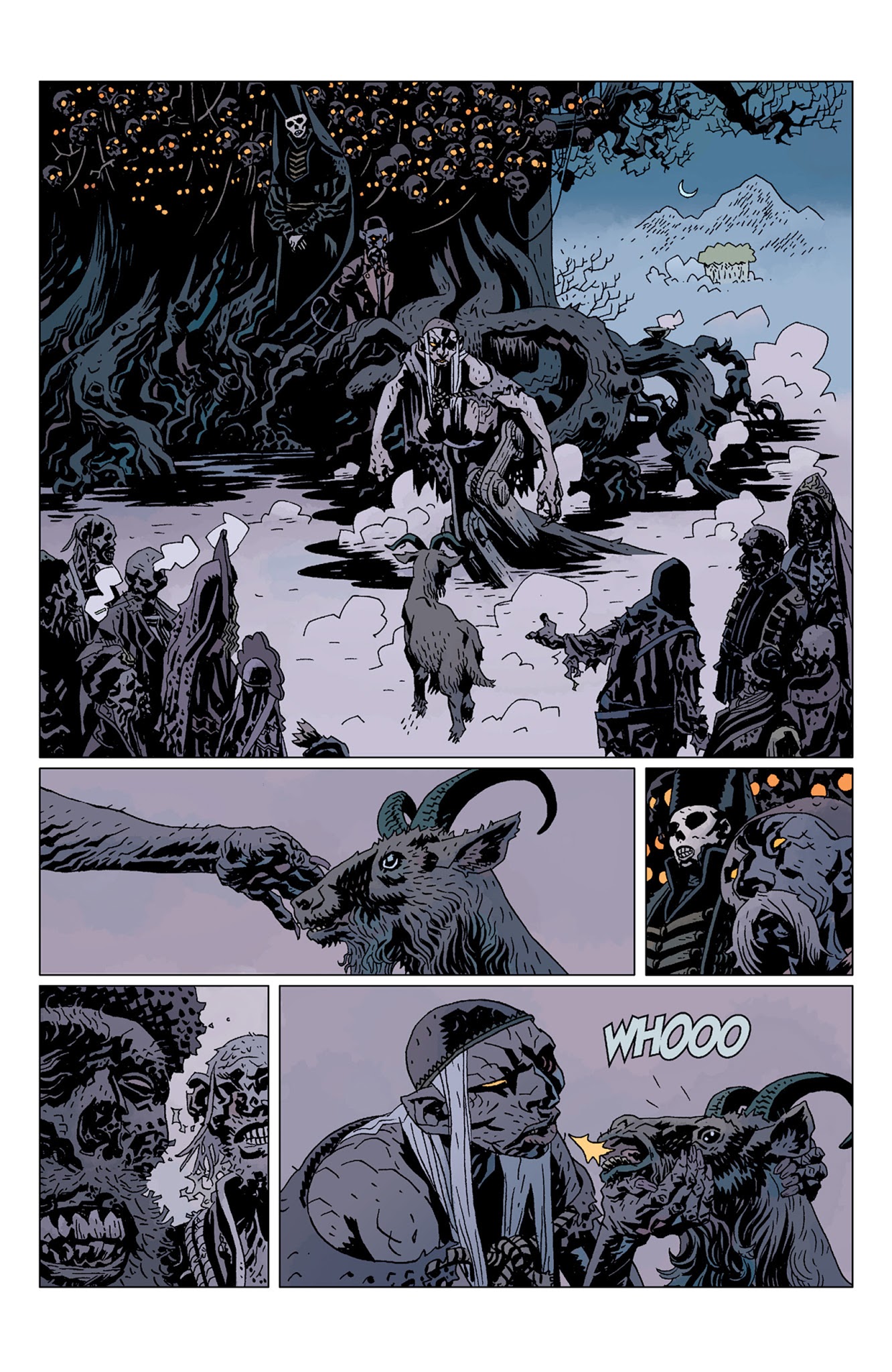 Read online Hellboy: Darkness Calls comic -  Issue # TPB - 128