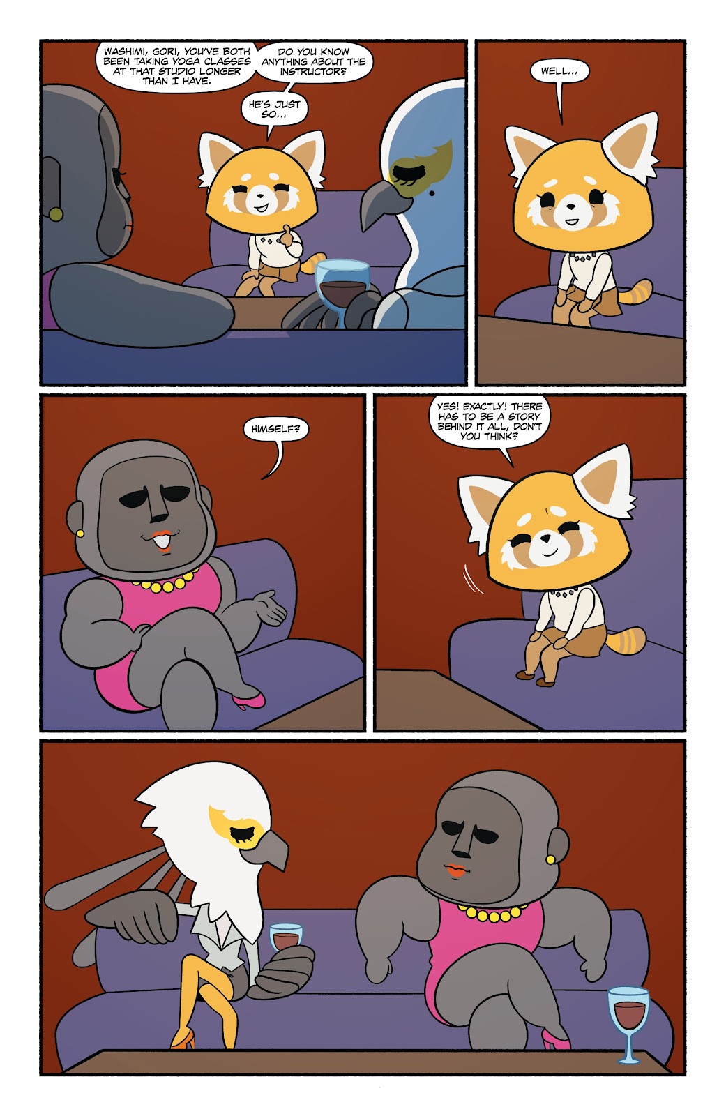 Aggretsuko Meet Her Friends issue 1 - Page 6