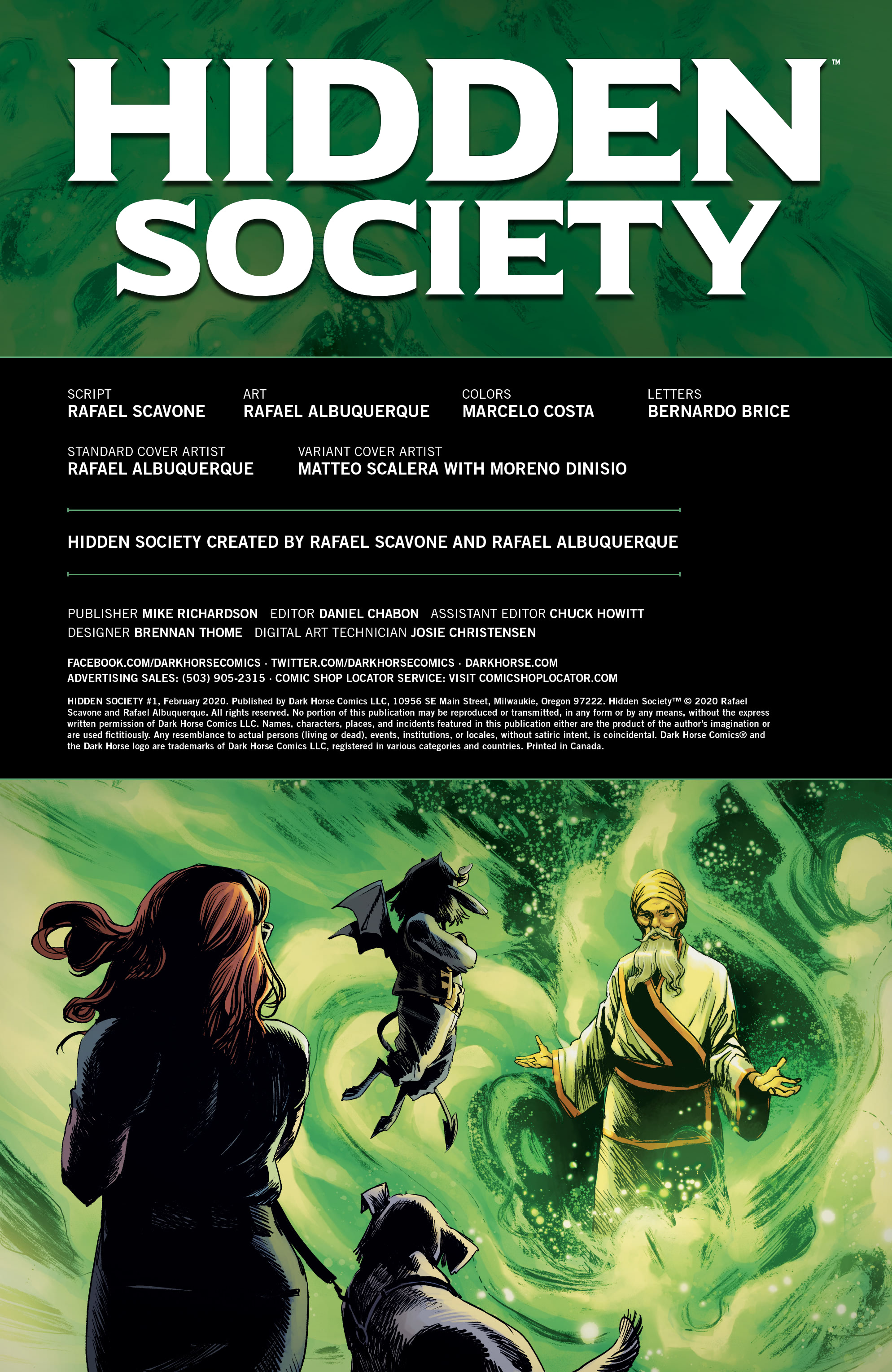 Read online Hidden Society comic -  Issue #1 - 2