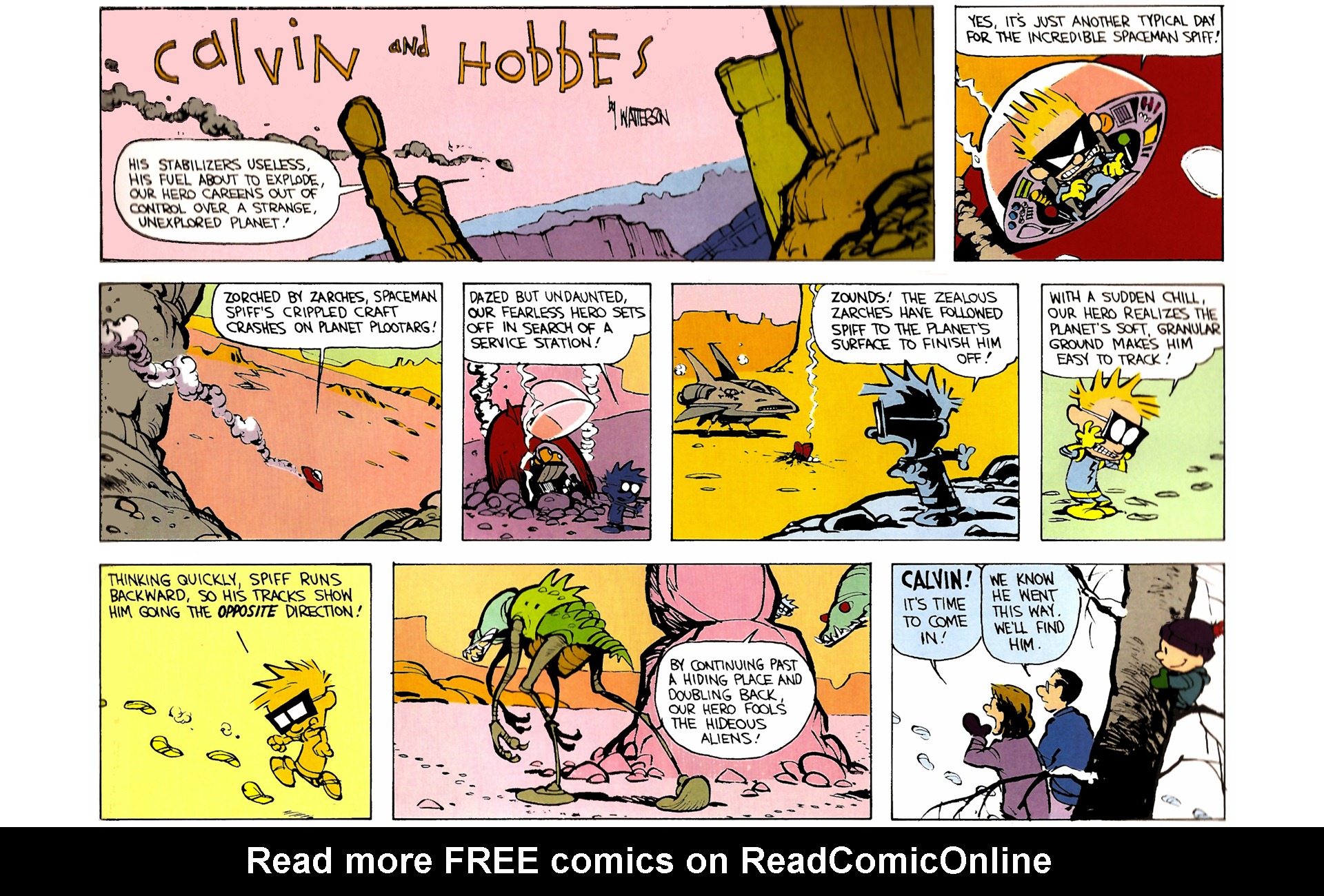 Read online Calvin and Hobbes comic -  Issue #7 - 125