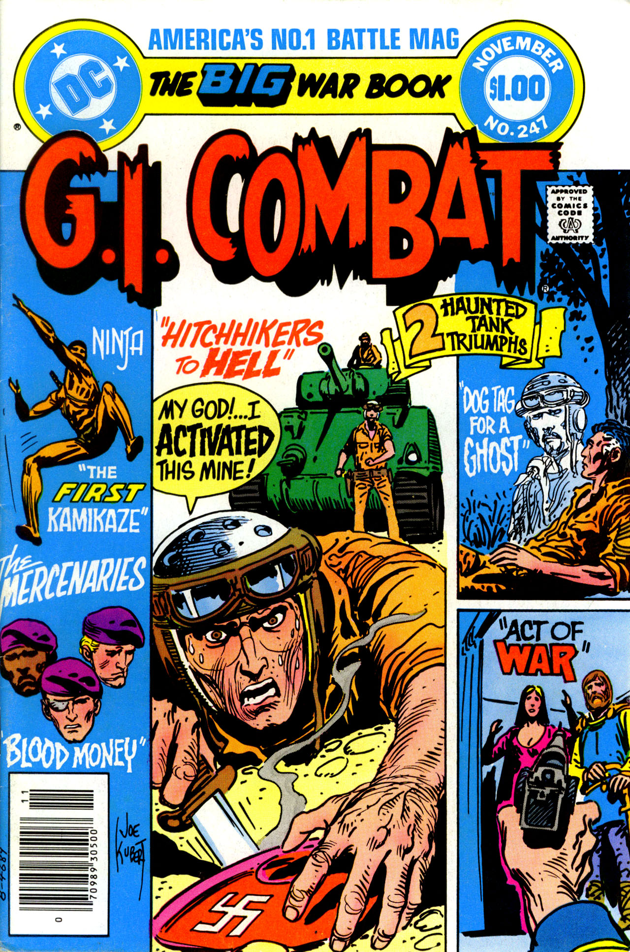 Read online G.I. Combat (1952) comic -  Issue #247 - 1