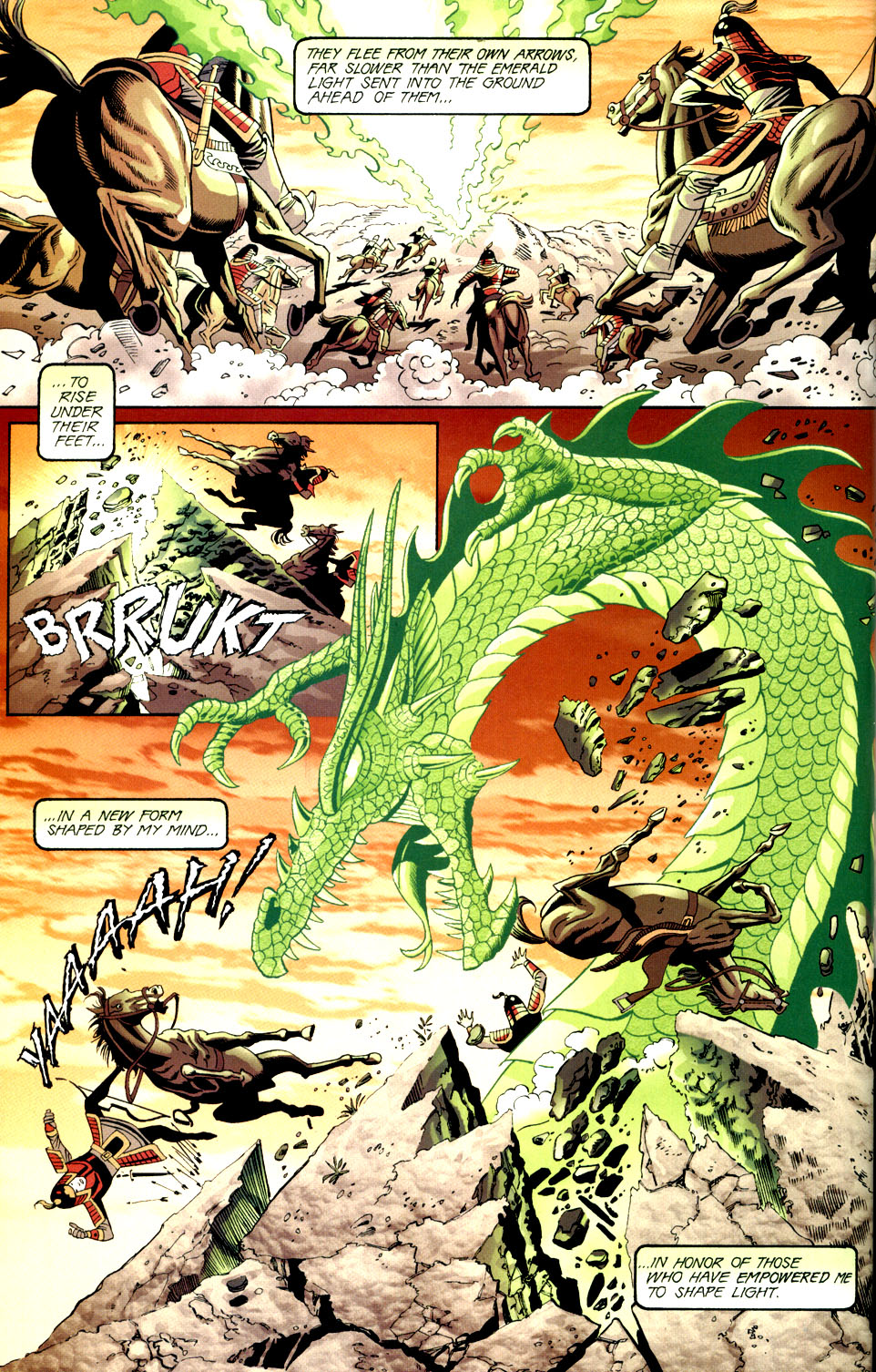 Read online Green Lantern: Dragon Lord comic -  Issue #3 - 32
