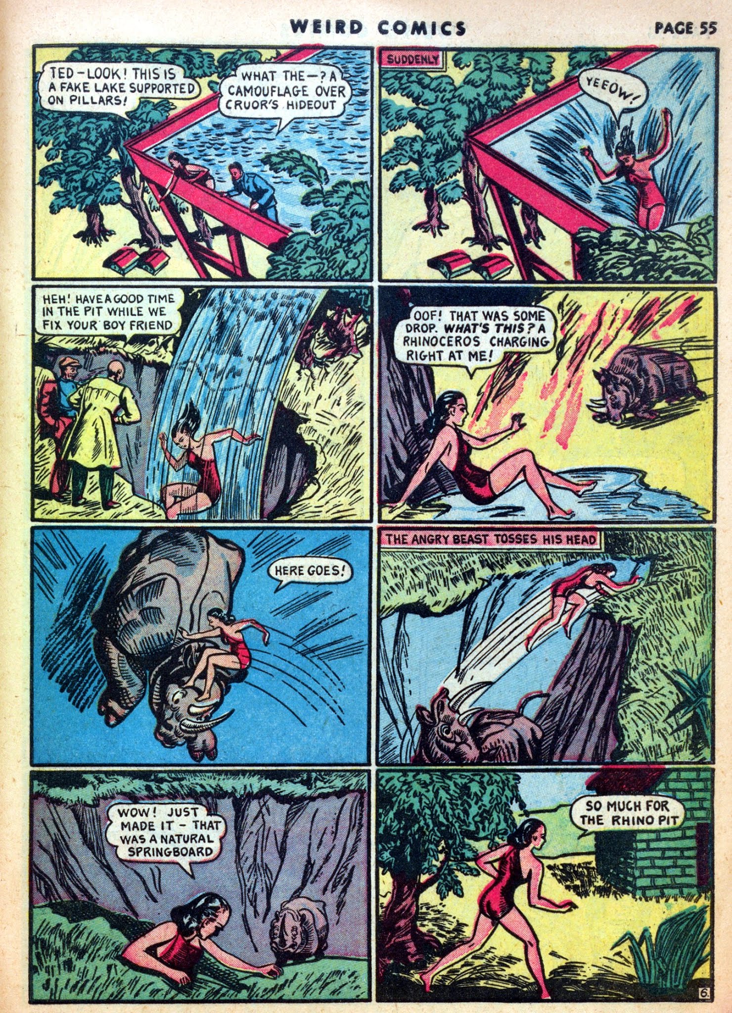 Read online Weird Comics comic -  Issue #16 - 56