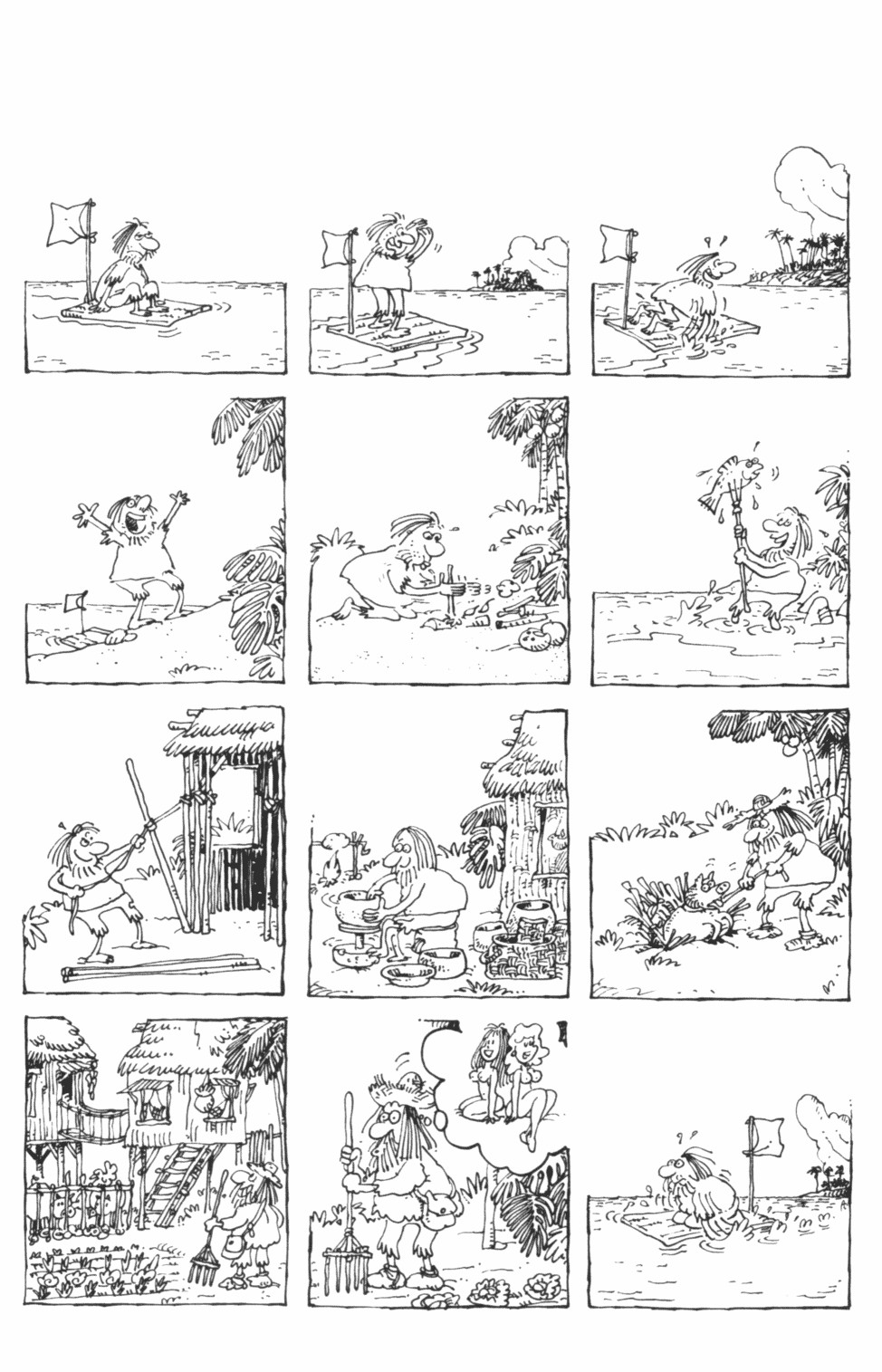 Read online Sergio Aragonés Actions Speak comic -  Issue #3 - 8