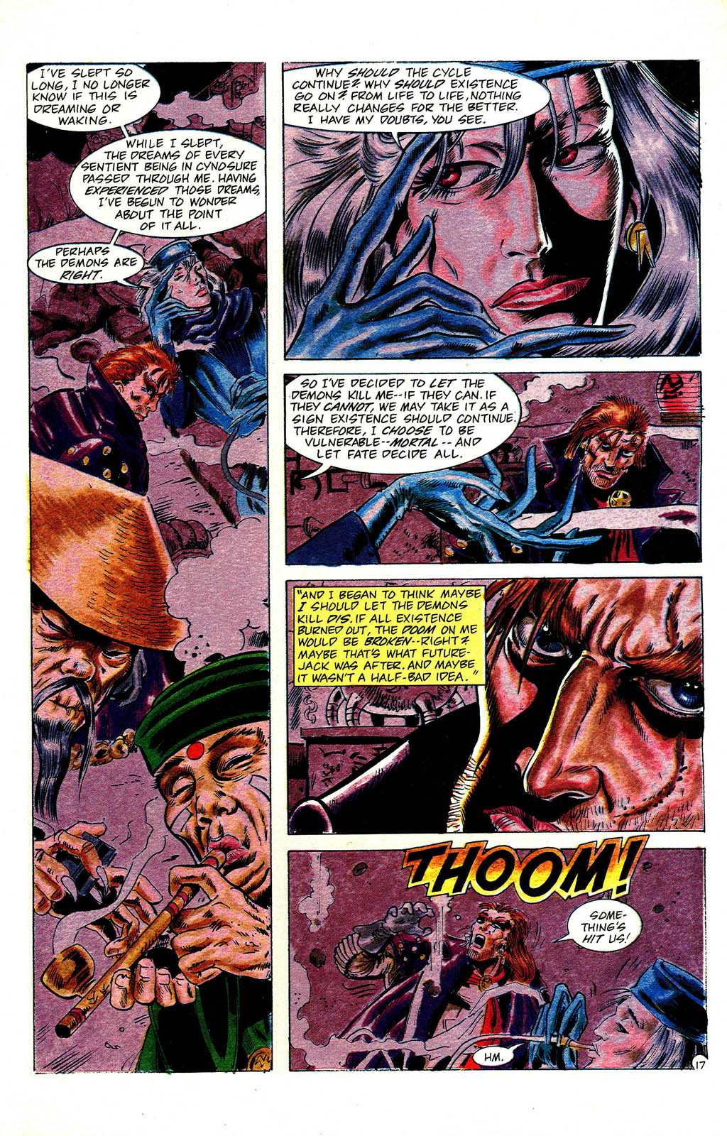 Read online Grimjack comic -  Issue #64 - 21