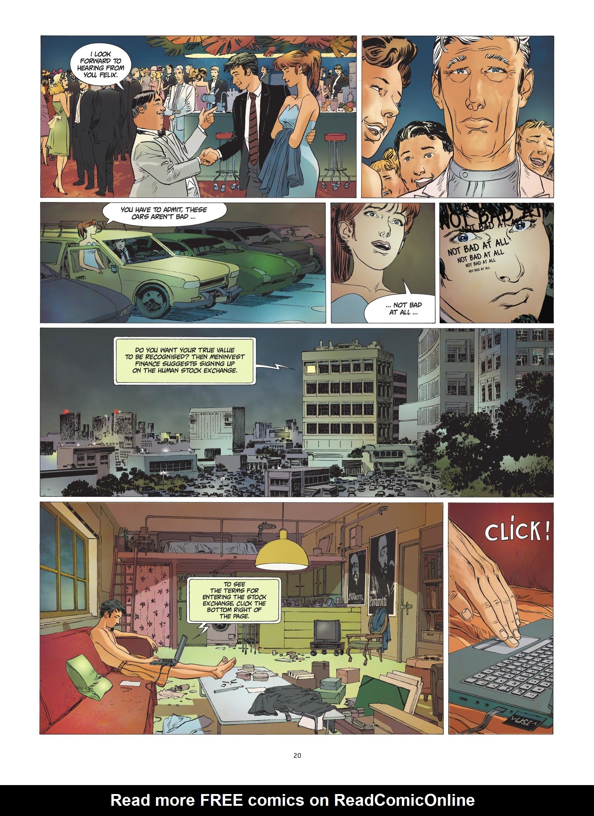 Read online HSE - Human Stock Exchange comic -  Issue #1 - 22