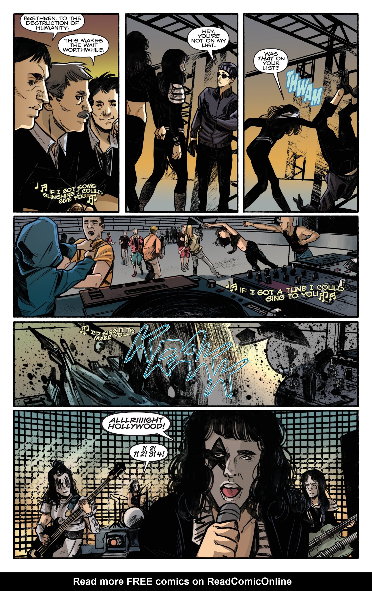 Read online Kiss/Vampirella comic -  Issue #5 - 17