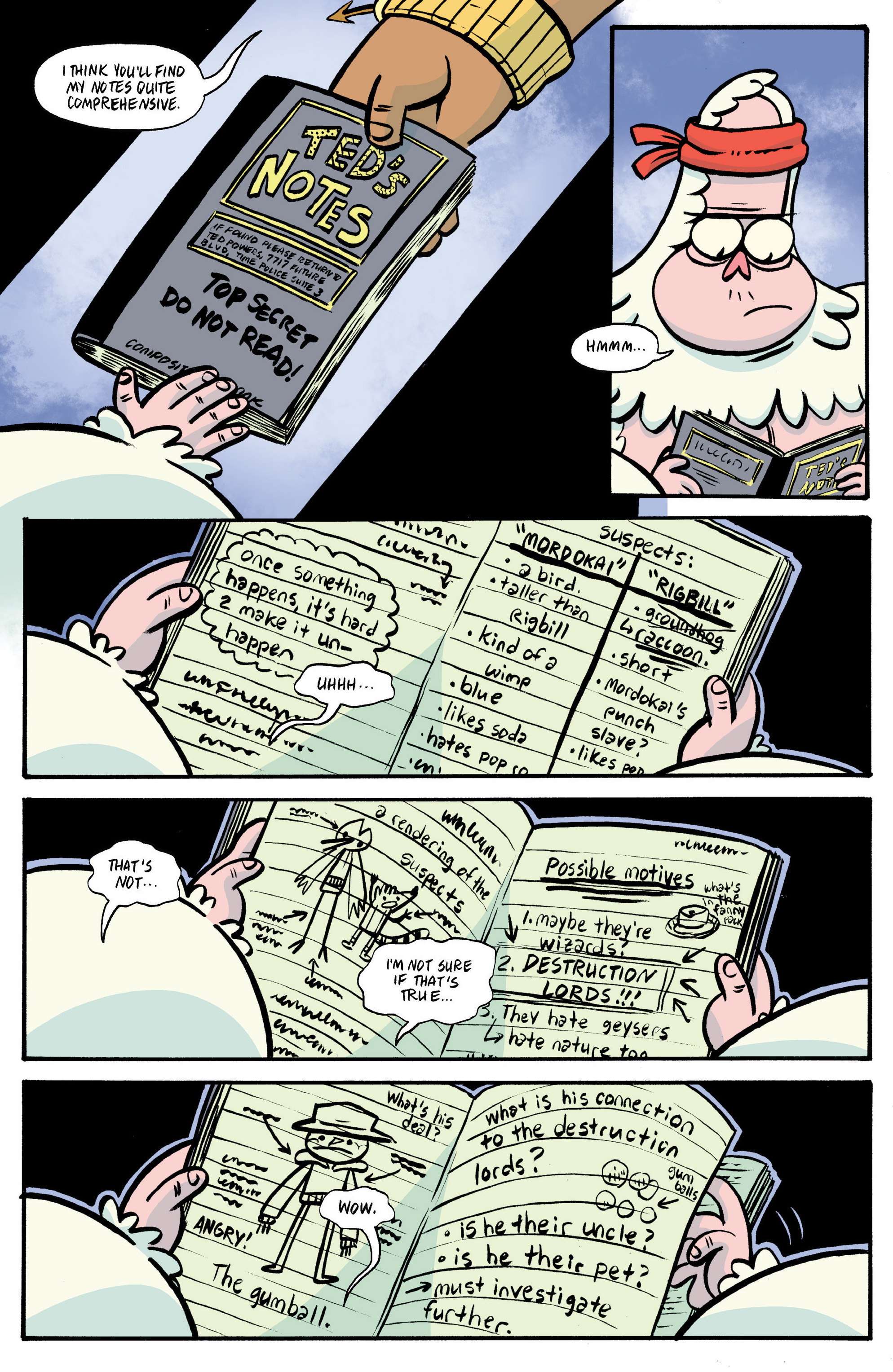 Read online Regular Show: Skips comic -  Issue #3 - 20
