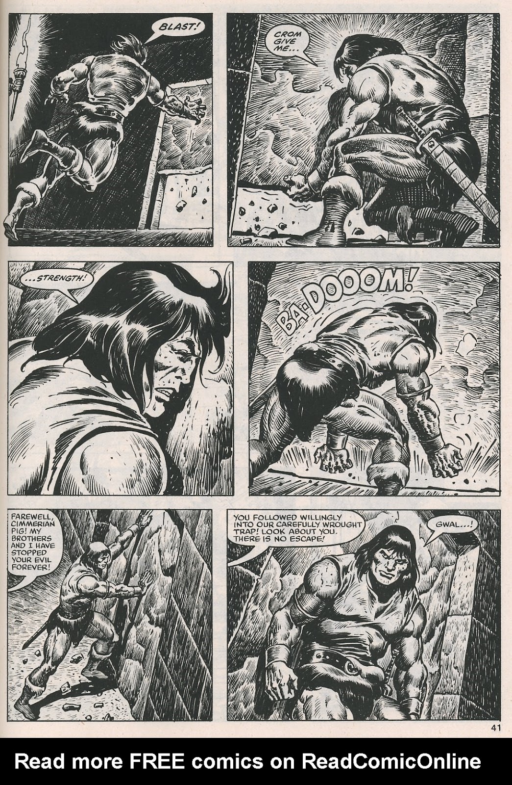 The Savage Sword Of Conan issue 116 - Page 41