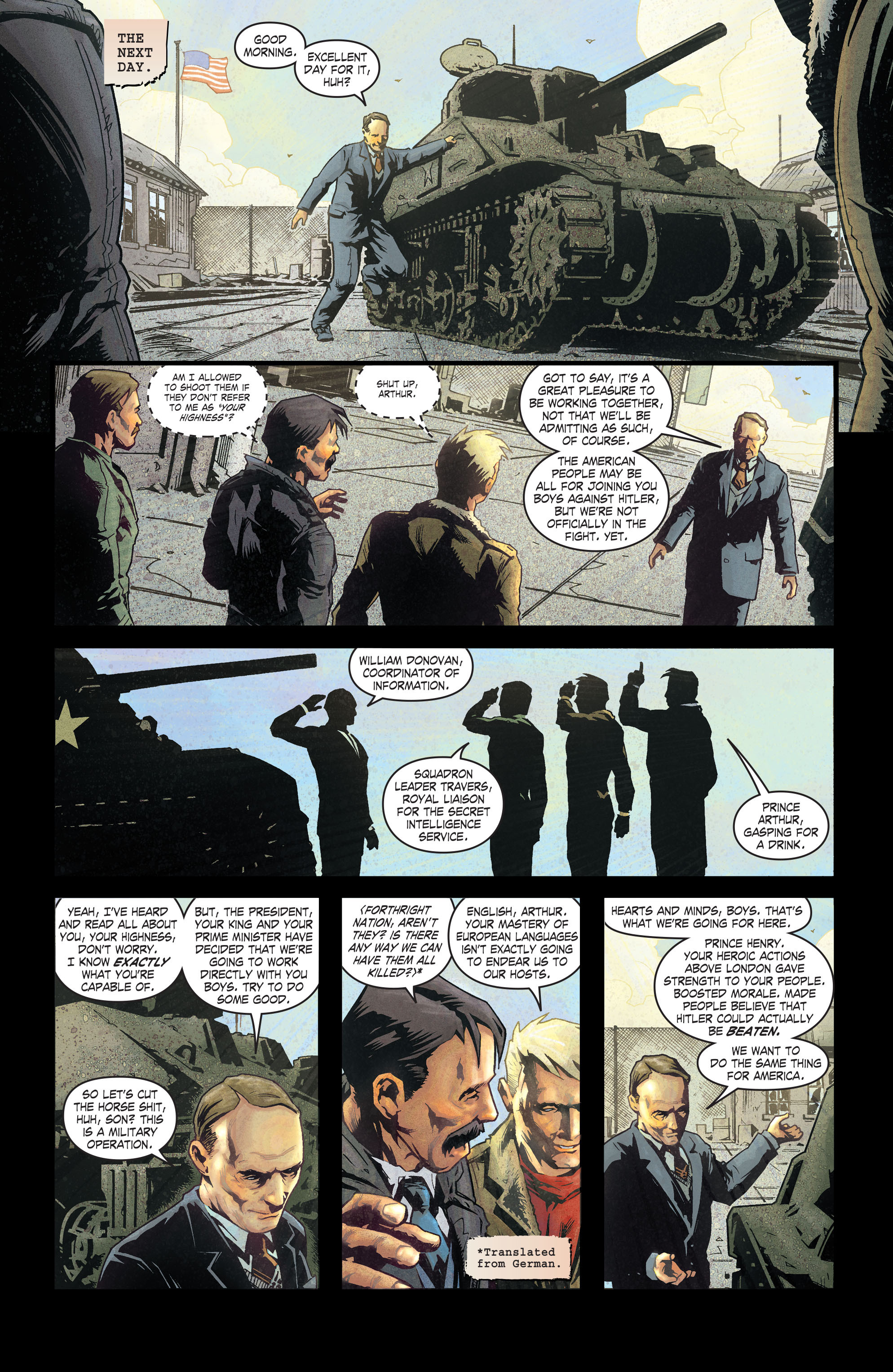 Read online The Royals: Masters of War comic -  Issue #2 - 8