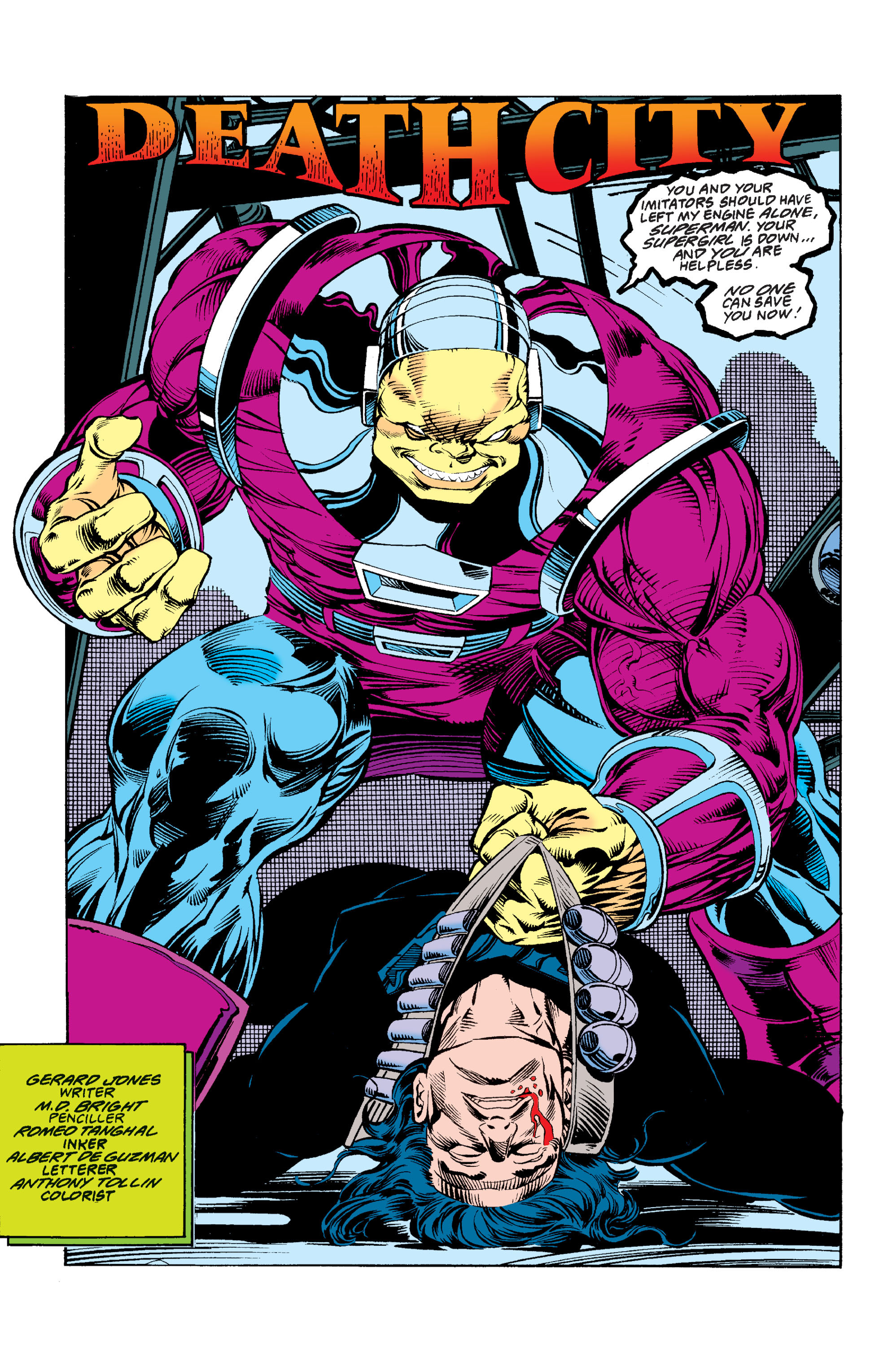 Read online Superman: The Death and Return of Superman Omnibus comic -  Issue # TPB (Part 12) - 95