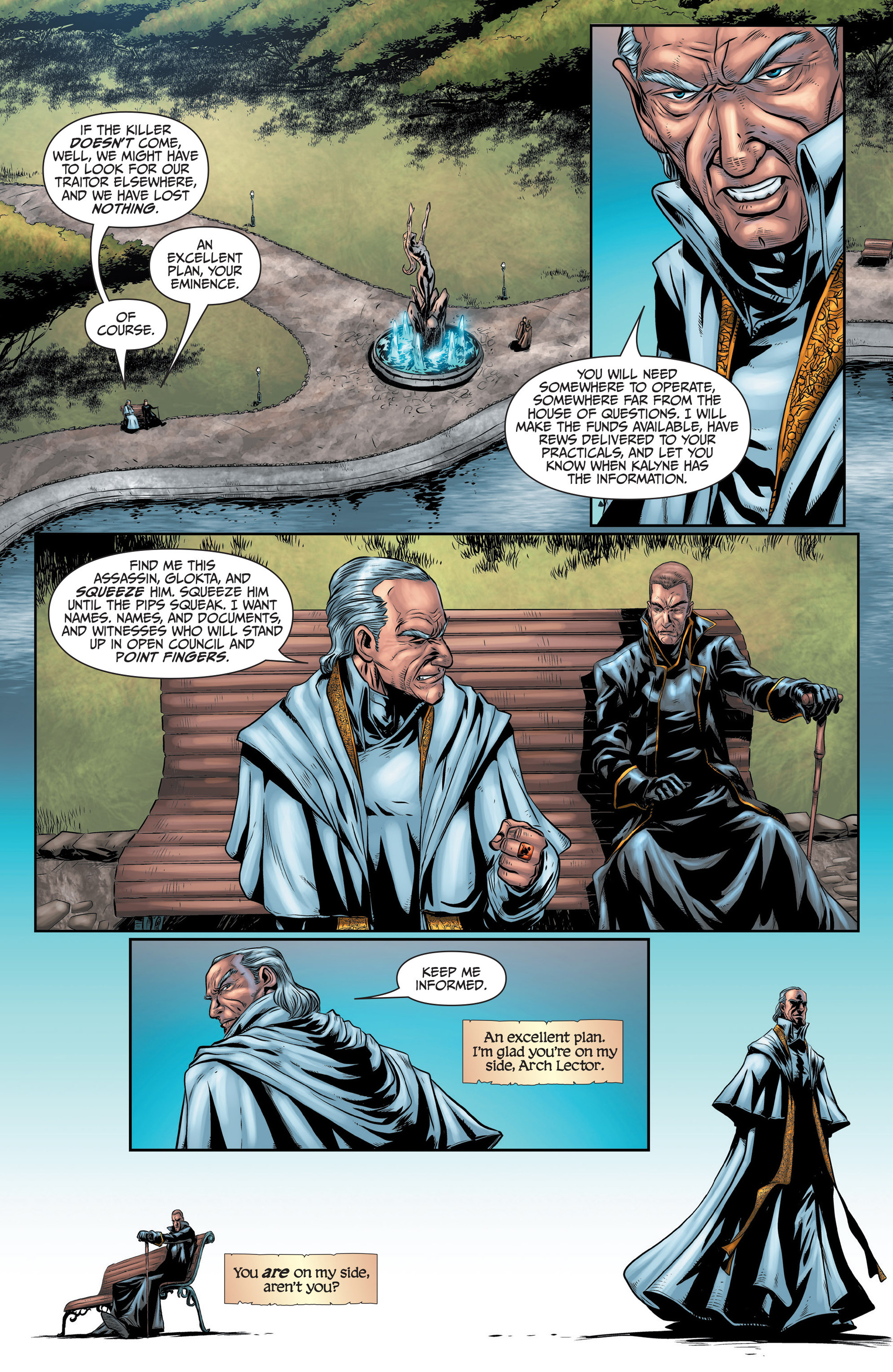 Read online The First Law: The Blade Itself comic -  Issue #4 - 21