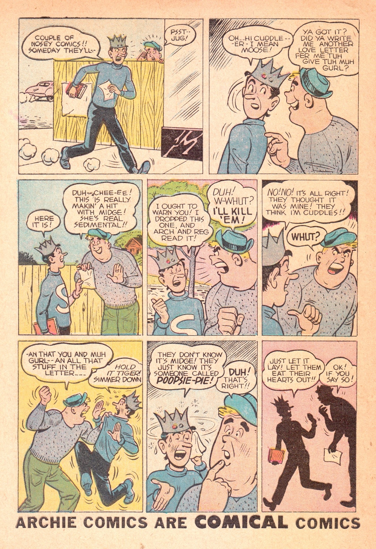 Read online Archie's Pal Jughead comic -  Issue #37 - 4