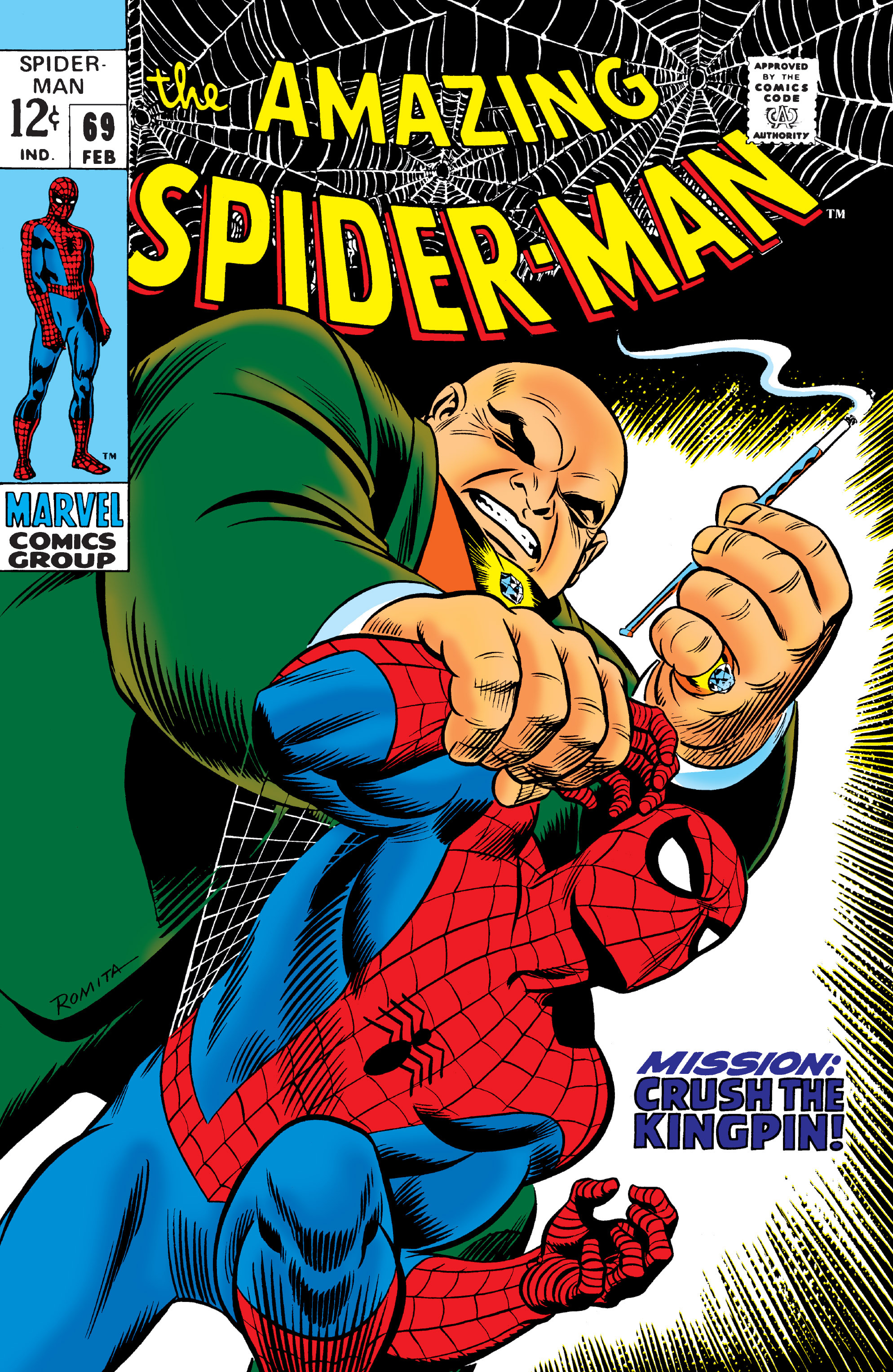 Read online The Amazing Spider-Man (1963) comic -  Issue #69 - 1