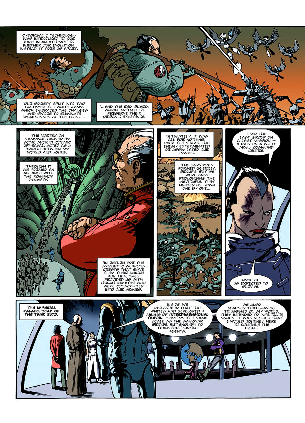 Read online Nikolai Dante comic -  Issue # TPB 7 - 154