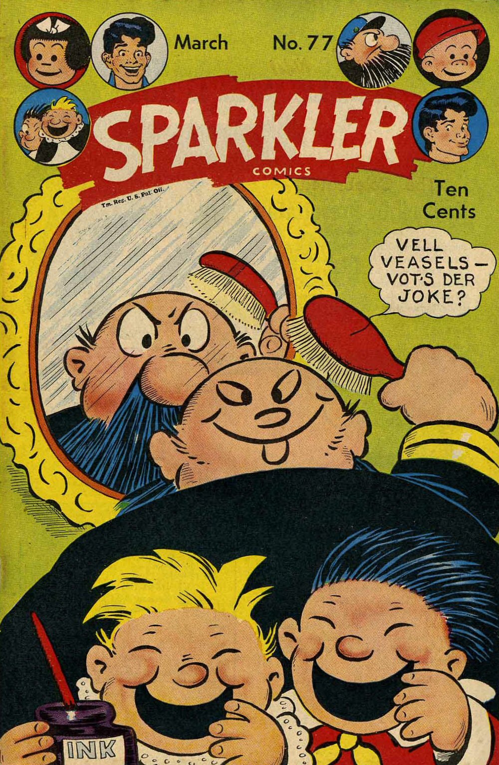 Read online Sparkler Comics comic -  Issue #77 - 1