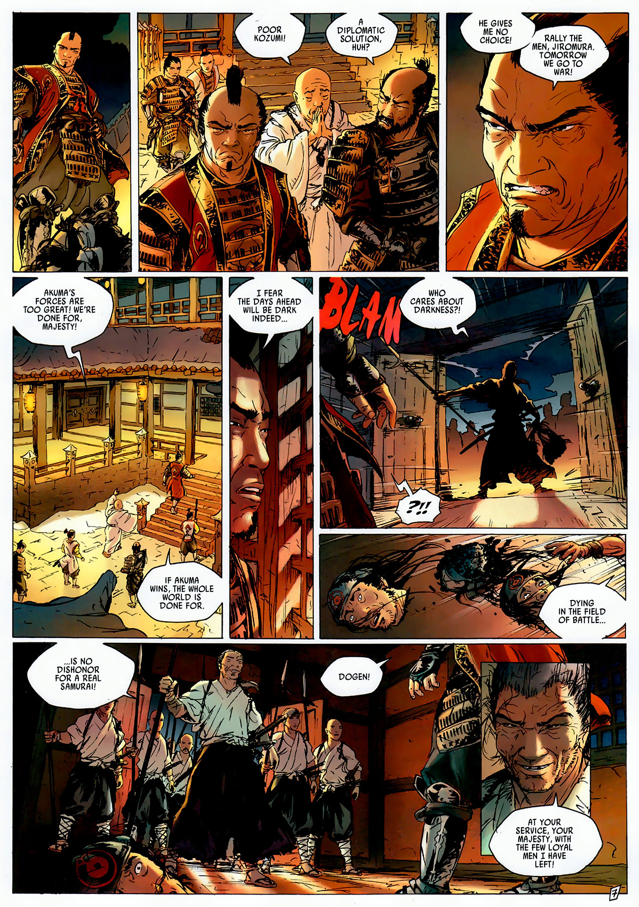 Read online Samurai: Legend comic -  Issue #4 - 10