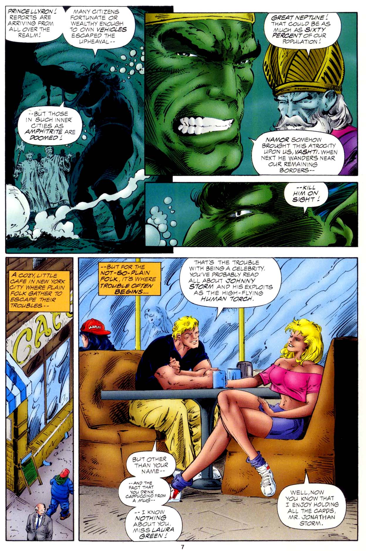 Read online Fantastic Four: Atlantis Rising comic -  Issue #1 - 7