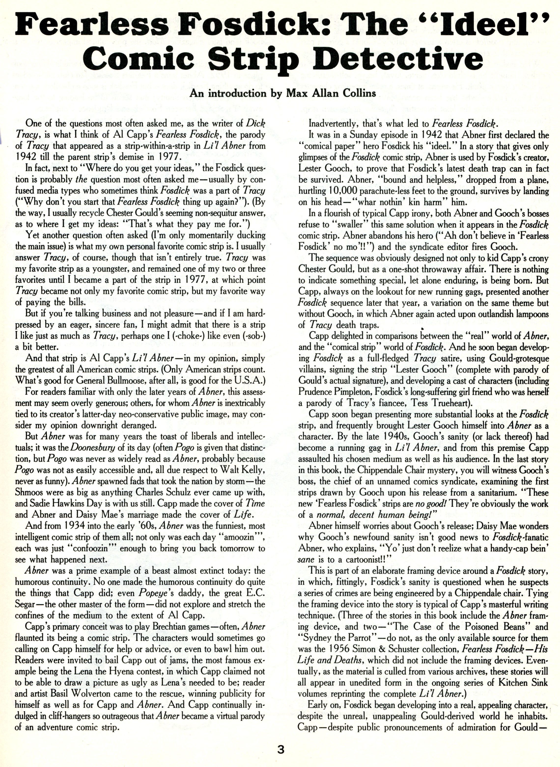 Read online Fearless Fosdick comic -  Issue # TPB - 4