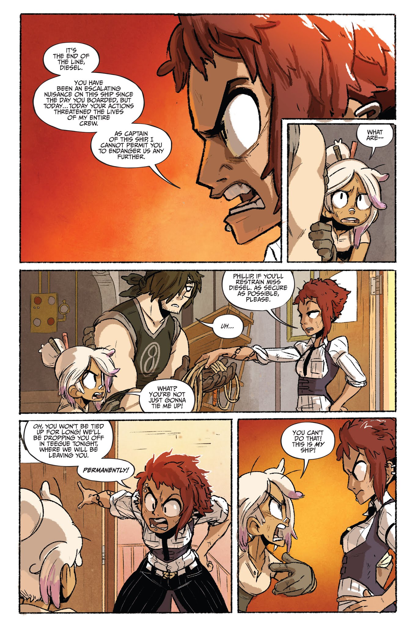Read online Tyson Hesse's Diesel: Ignition comic -  Issue # TPB (Part 1) - 41