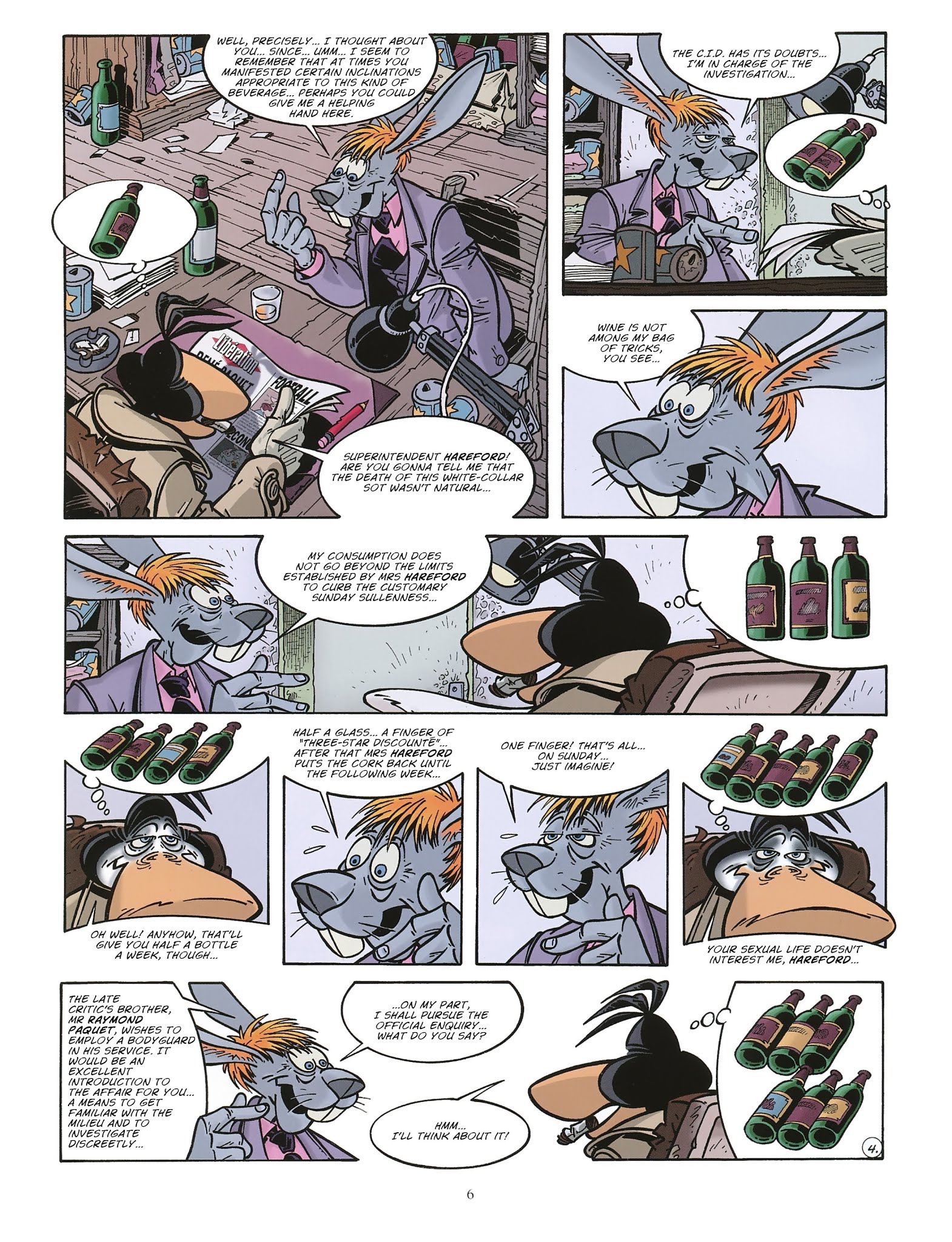 Read online Une enquête de l'inspecteur Canardo comic -  Issue #13 - 7