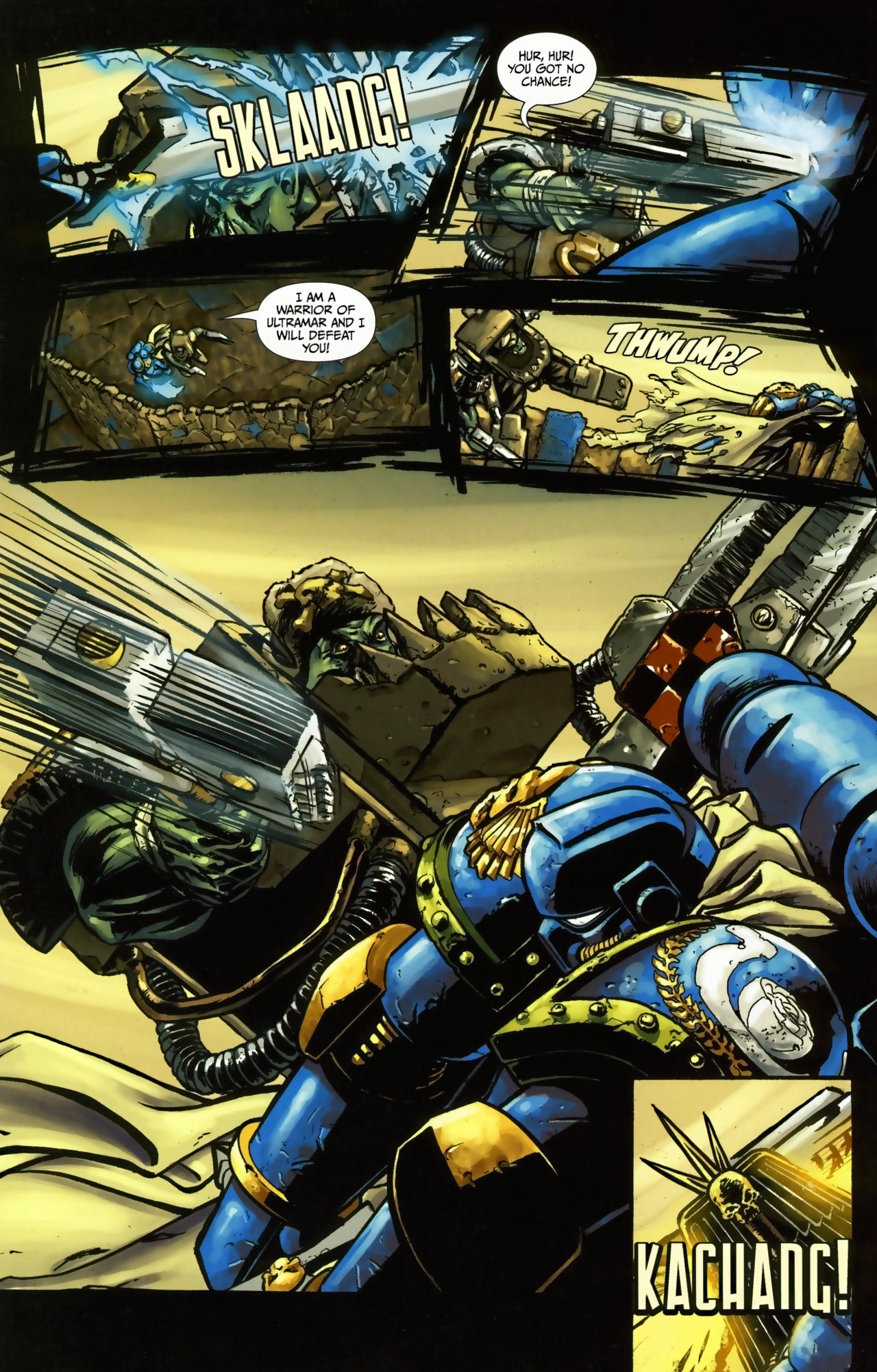 Read online Warhammer 40,000: Defenders of Ultramar comic -  Issue #4 - 20