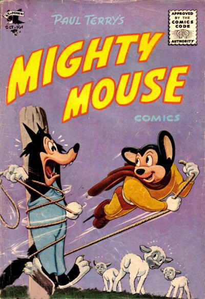 Read online Paul Terry's Mighty Mouse Comics comic -  Issue #66 - 1
