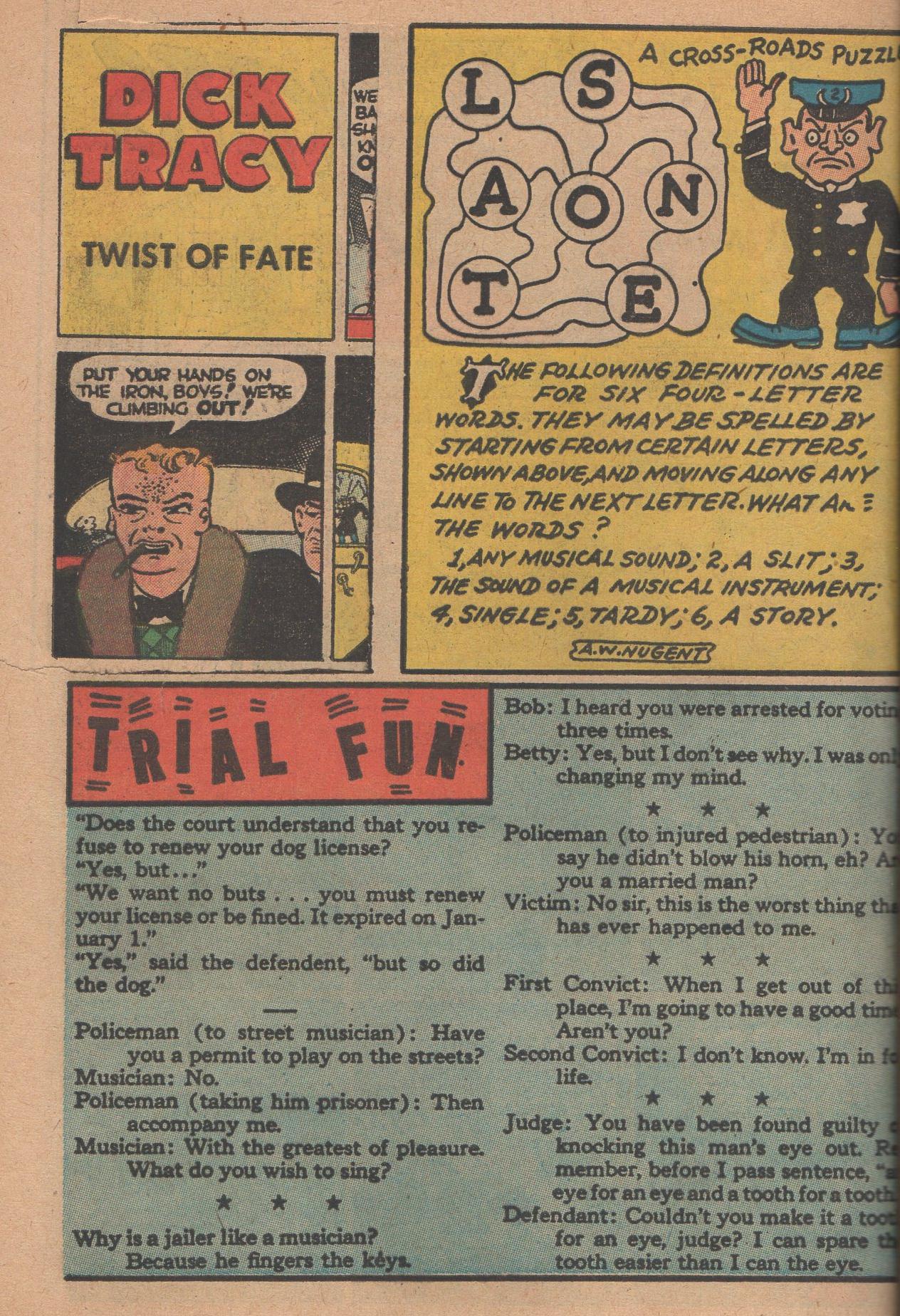 Read online Dick Tracy comic -  Issue #143 - 20
