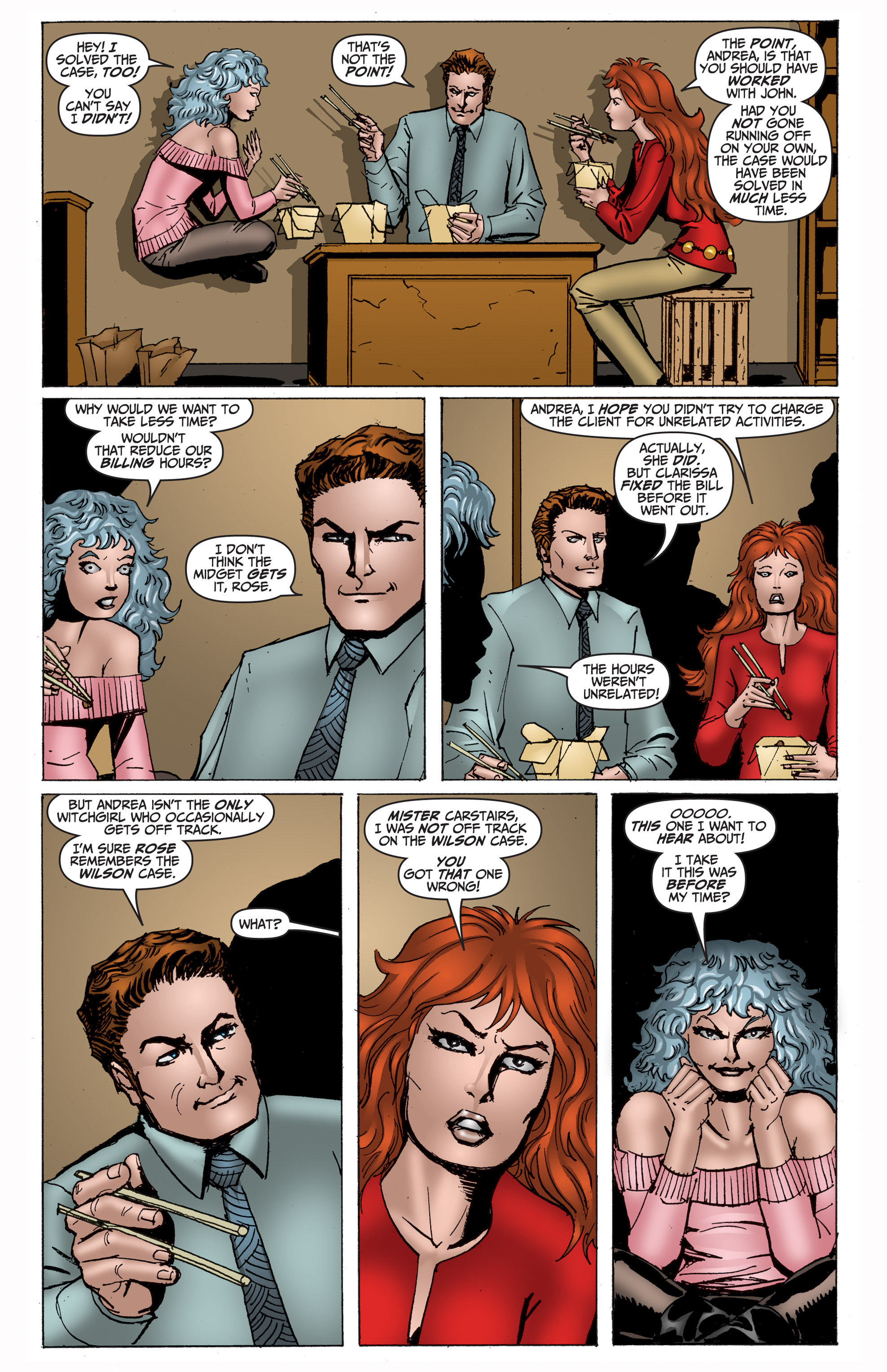 Read online Witchgirls Inc. The Origins comic -  Issue # TPB - 117