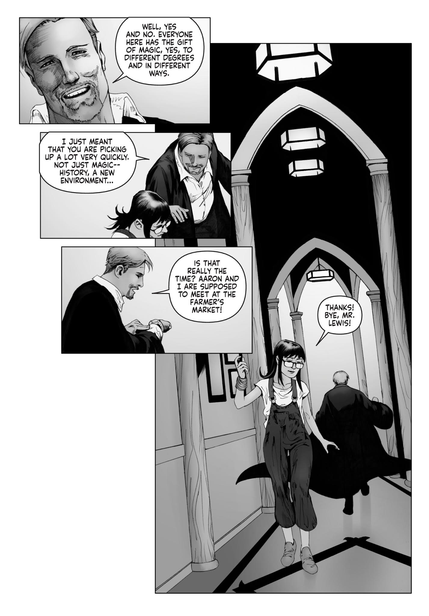 Read online Charmed: Magic School comic -  Issue # TPB - 73