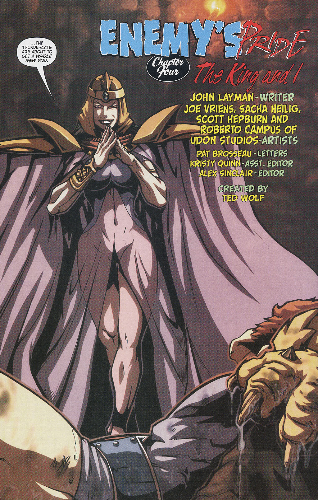 Read online ThunderCats: Enemy's Pride comic -  Issue #4 - 8