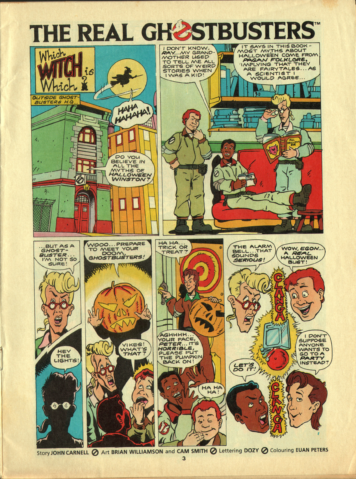 Read online The Real Ghostbusters comic -  Issue #27 - 3