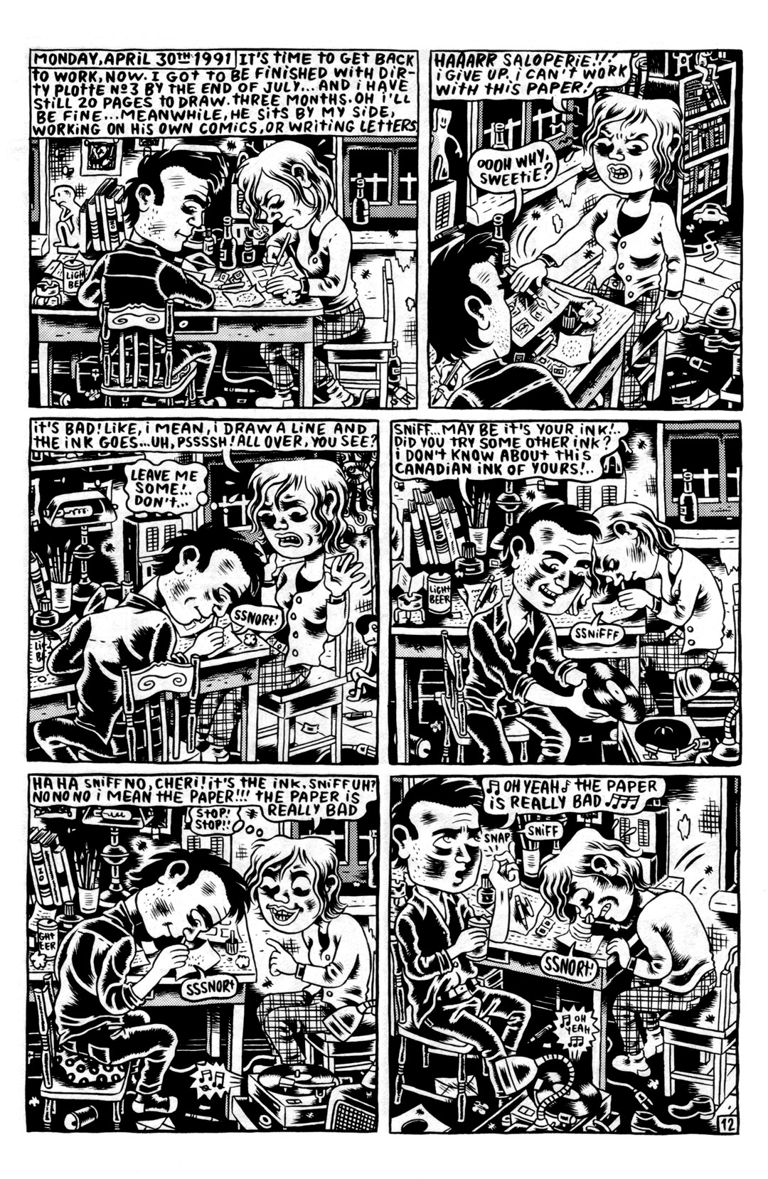 Read online Dirty Plotte comic -  Issue #10 - 22