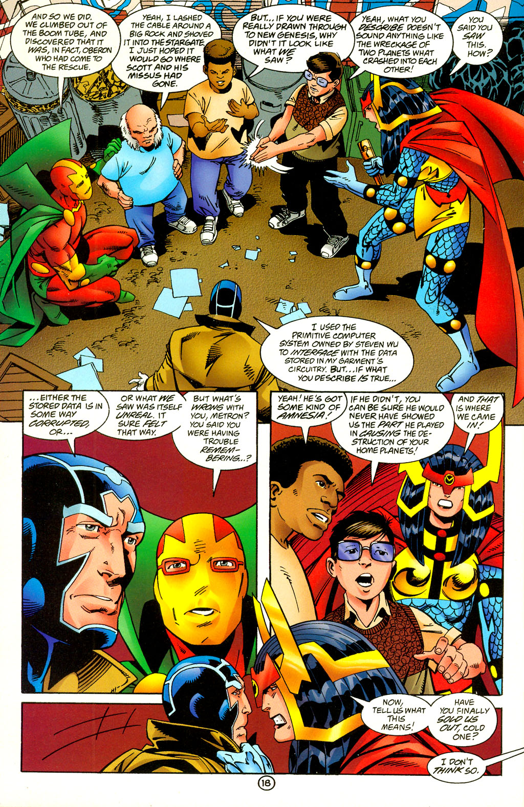 Read online The New Gods (1995) comic -  Issue #13 - 19