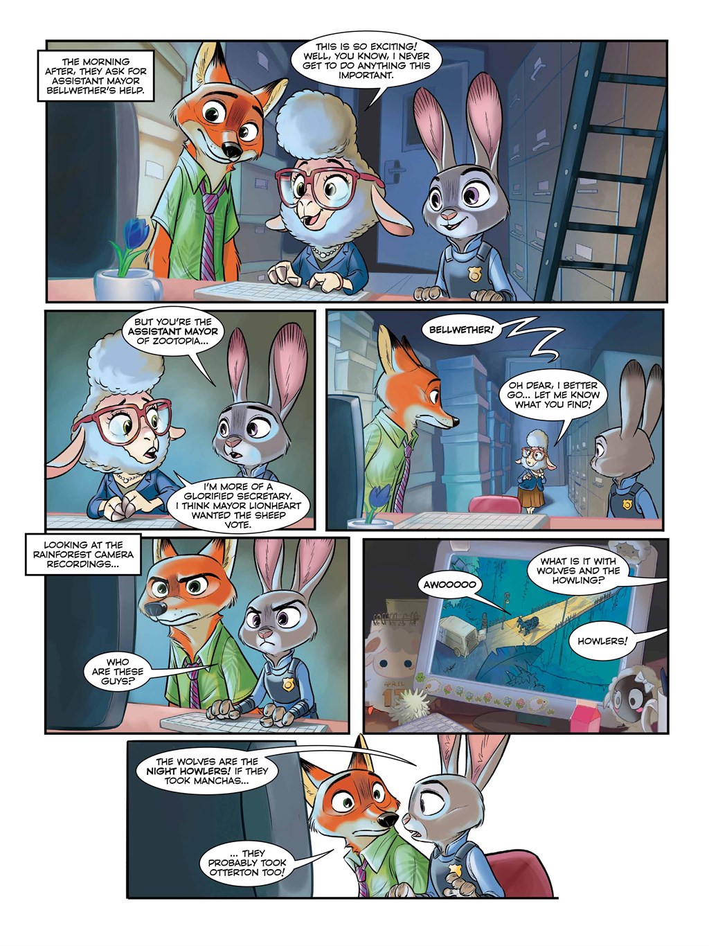 Read online Disney Zootopia comic -  Issue # Full - 33