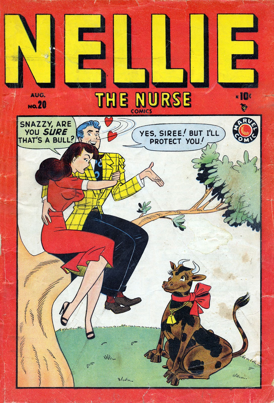 Read online Nellie The Nurse (1945) comic -  Issue #20 - 1